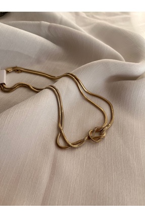 stainless steel İtalyan ezme sonsuzluk düğüm model gold kaplama paslanmaz Çelik