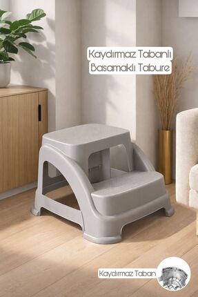 Funny Life Küçük Boy 2 Basamaklı Tabure Çok Amaçlı Ekonomik Merdiven - Kamp -...