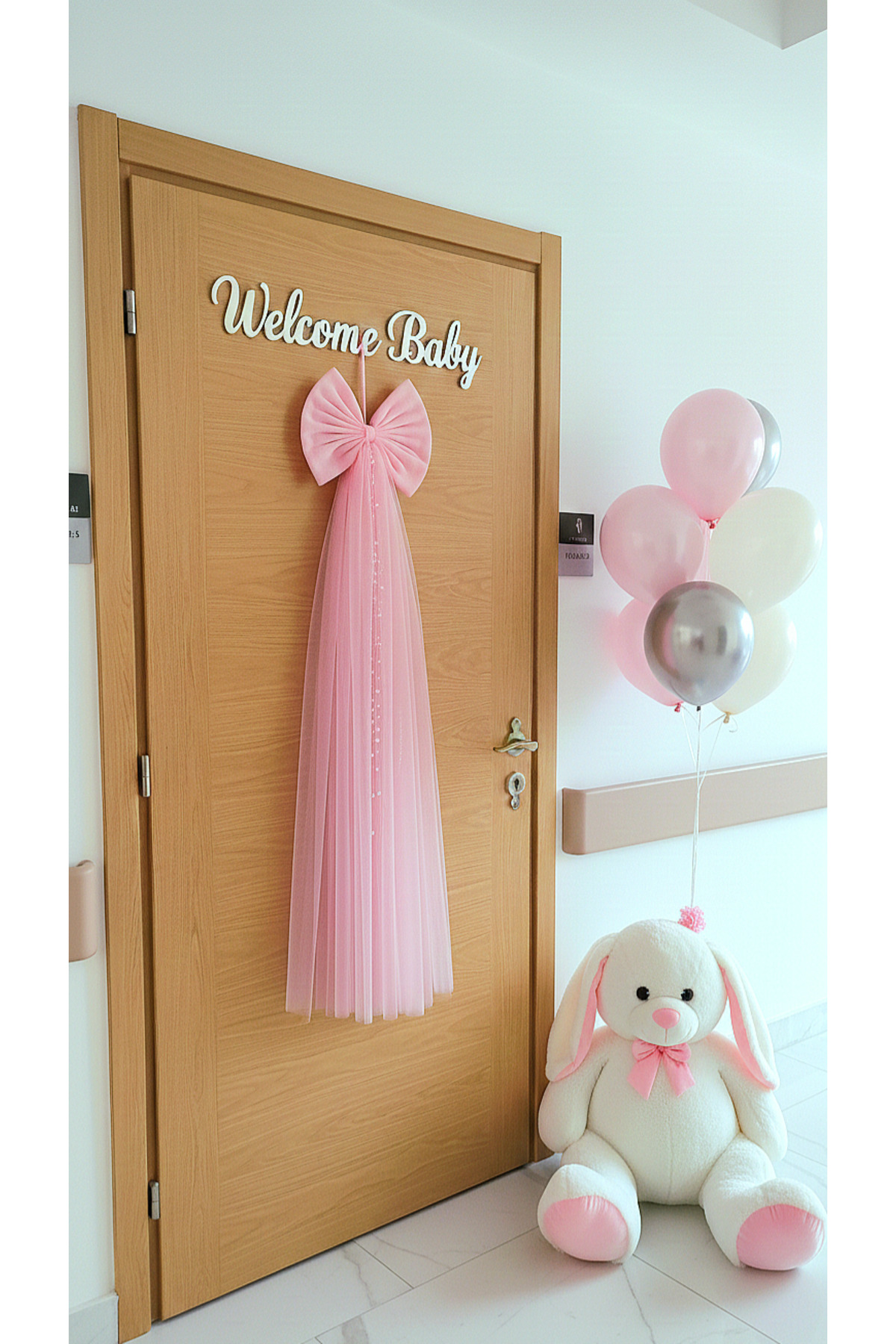 Hospital Room Door Decoration Bow,Baby Room Door Decoration