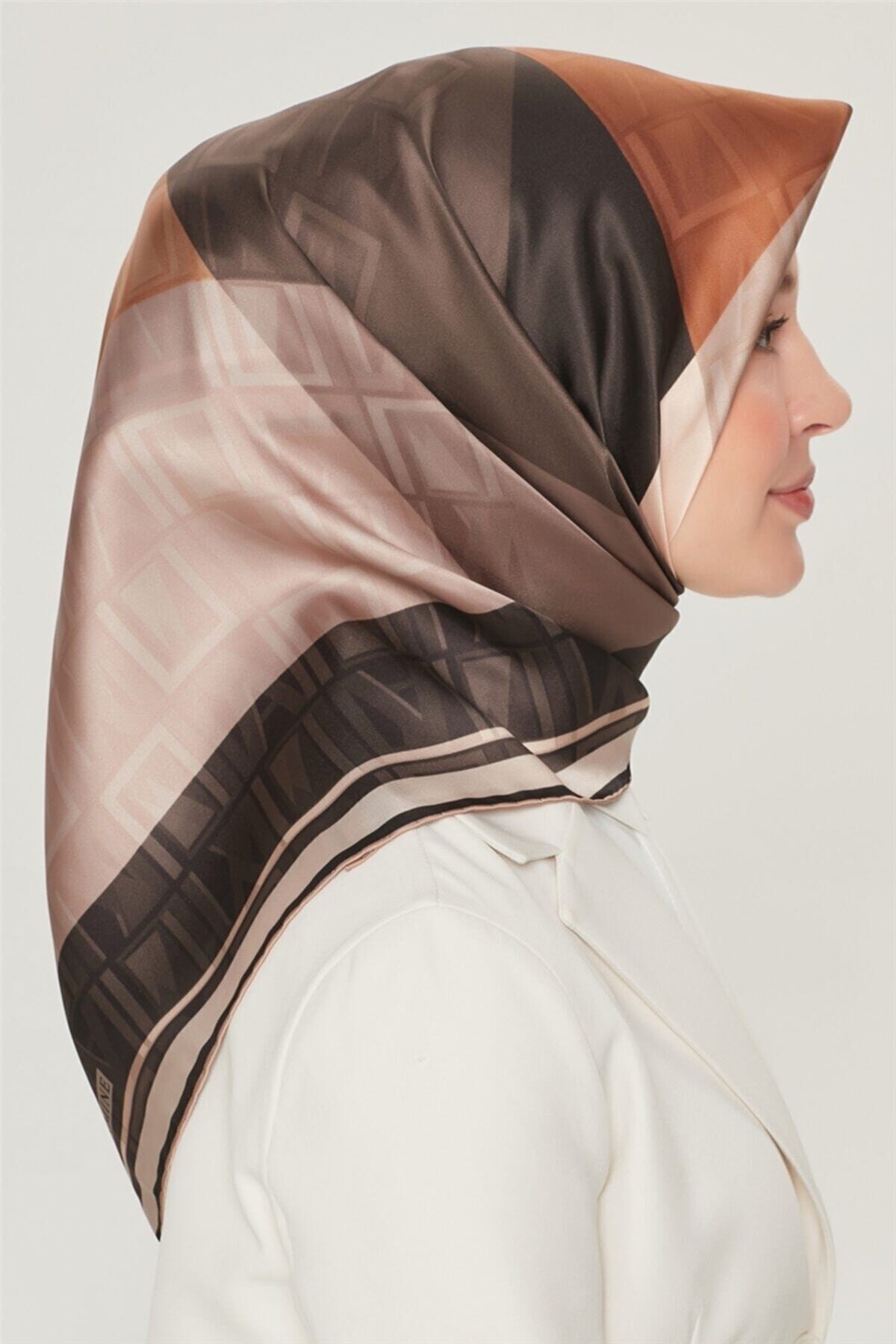 روسری زنانه آرمینه | E21YA8516D02-1056 Armine - Image 3