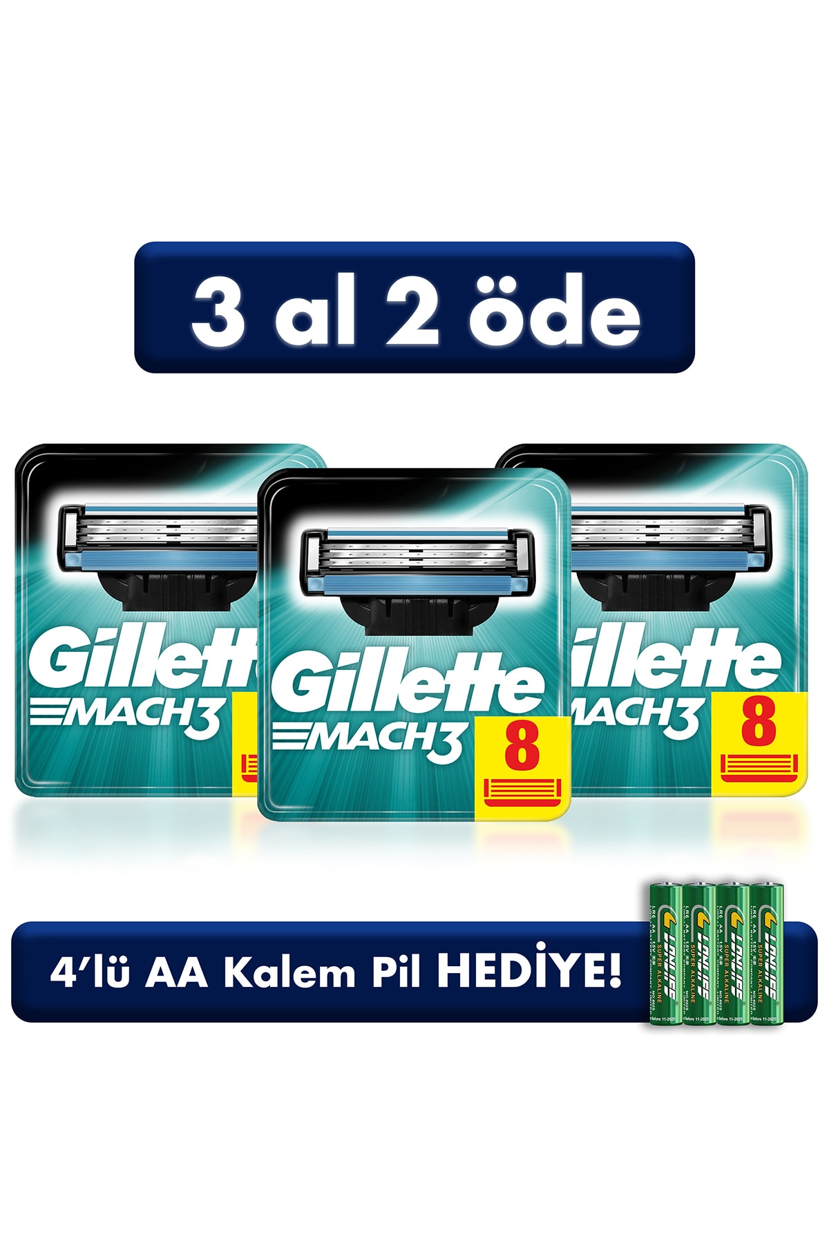 خود تراش   ژیلت | 8.681E+12 اورجینال - تصویر 2