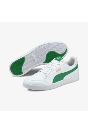 Shuffle - Erkek Beyaz Yeşil Spor Ayakkabı - 309668 13