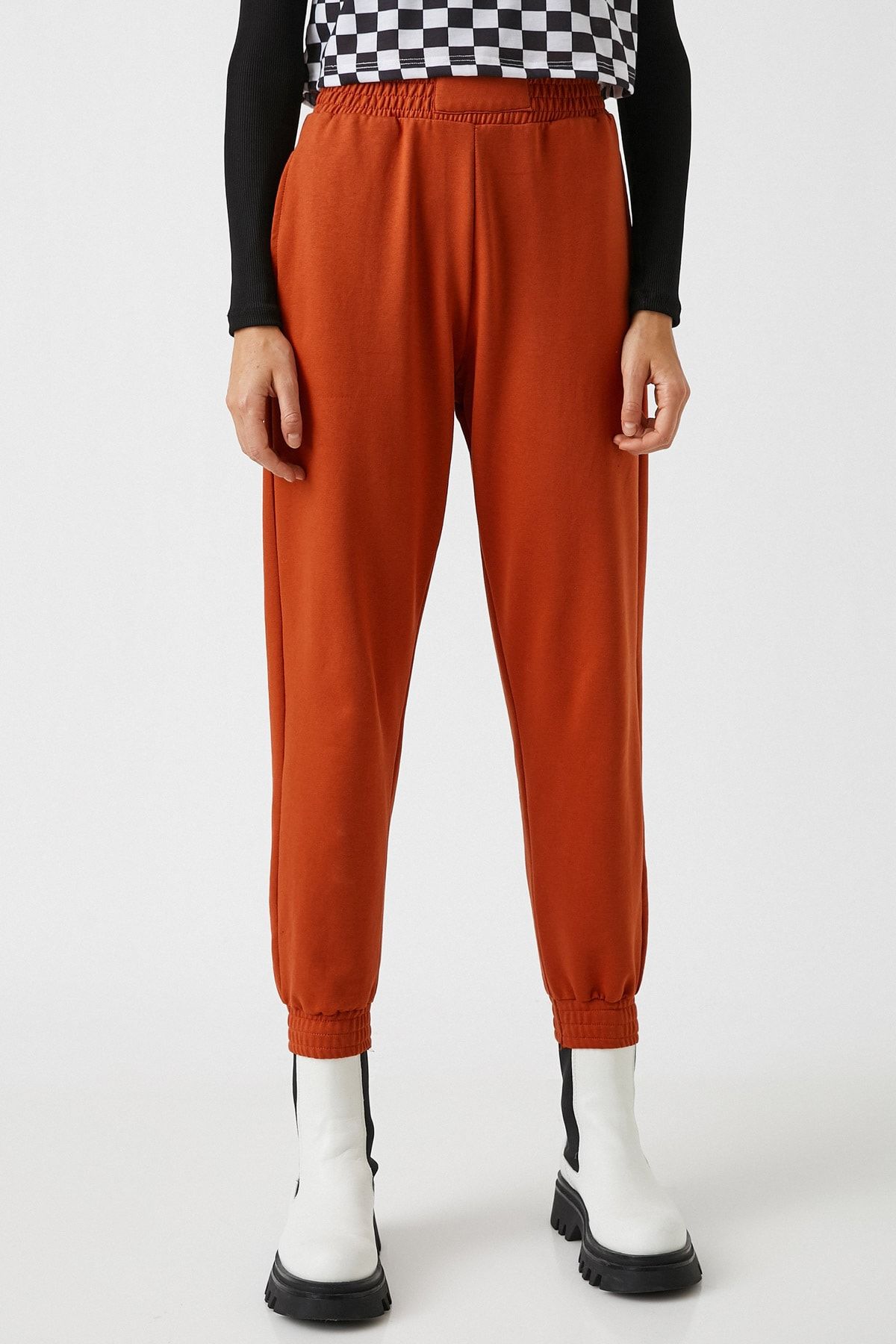 Koton Jogginghose Orange Straight NA7033
