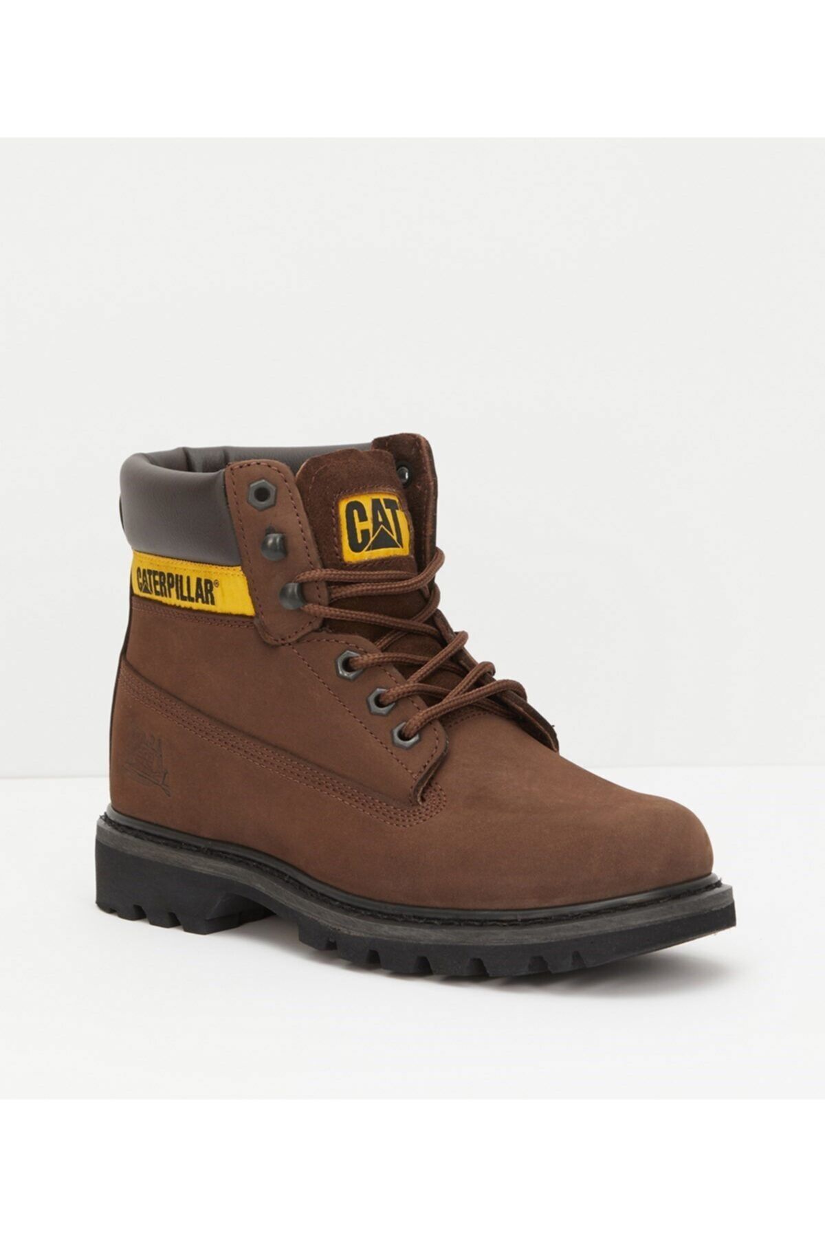 Caterpillar Knee High Boots Brown Trendyol