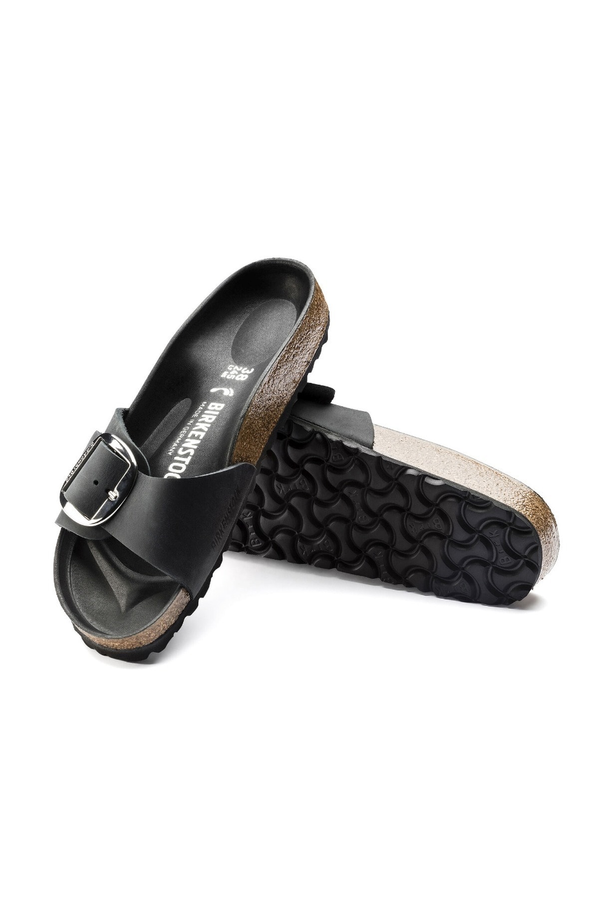 دمپایی بیرکن استاک مردانه اوا مشکی مردانه زنانه راسته Mule     کژوال/روزمره | Birkenstock 1006523 - تصویر 4