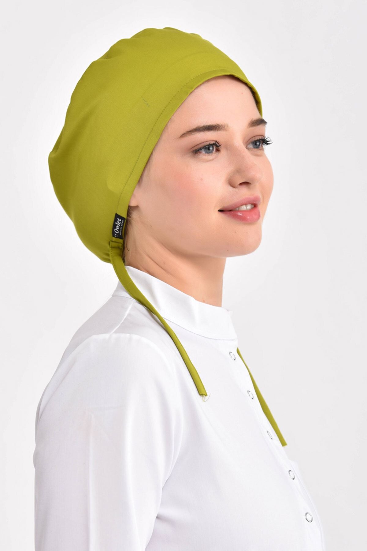Owlet Medikal-Lycra Olive Green Surgical Cap 1