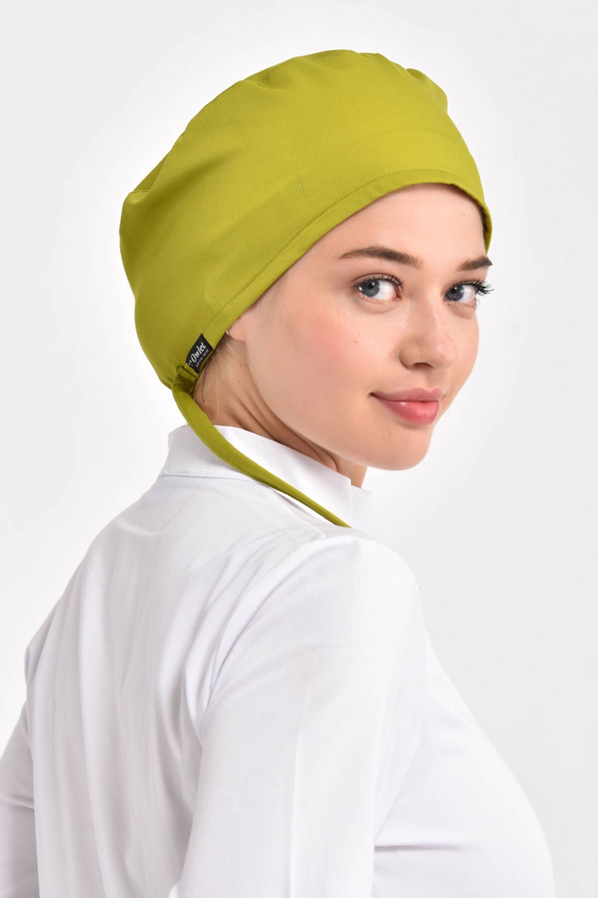 Owlet Medikal-Lycra Olive Green Surgical Cap 4