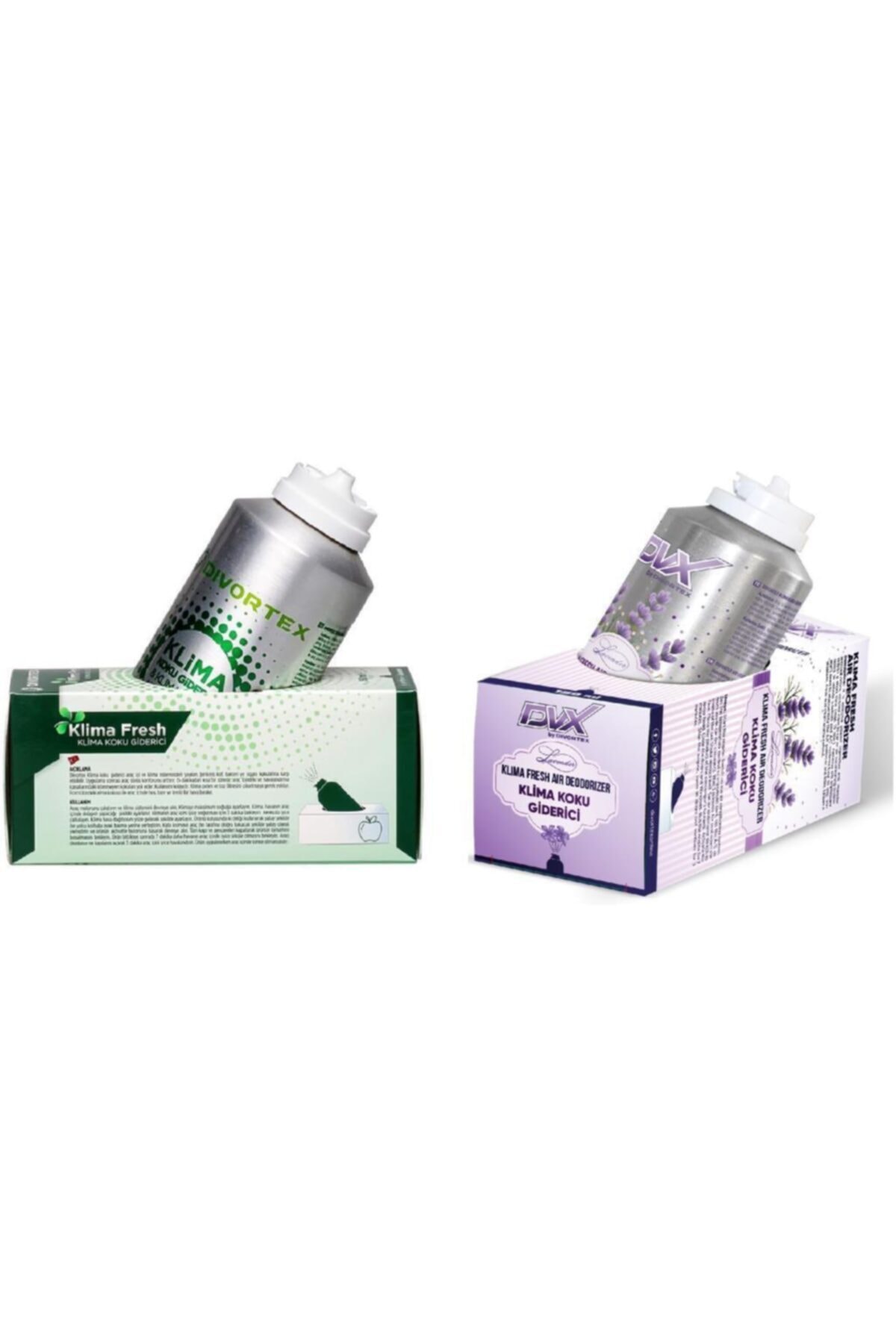 Divortex Lavanta Ve Elma Kokulu Klima Bombası 150 ml . X 2 Adet