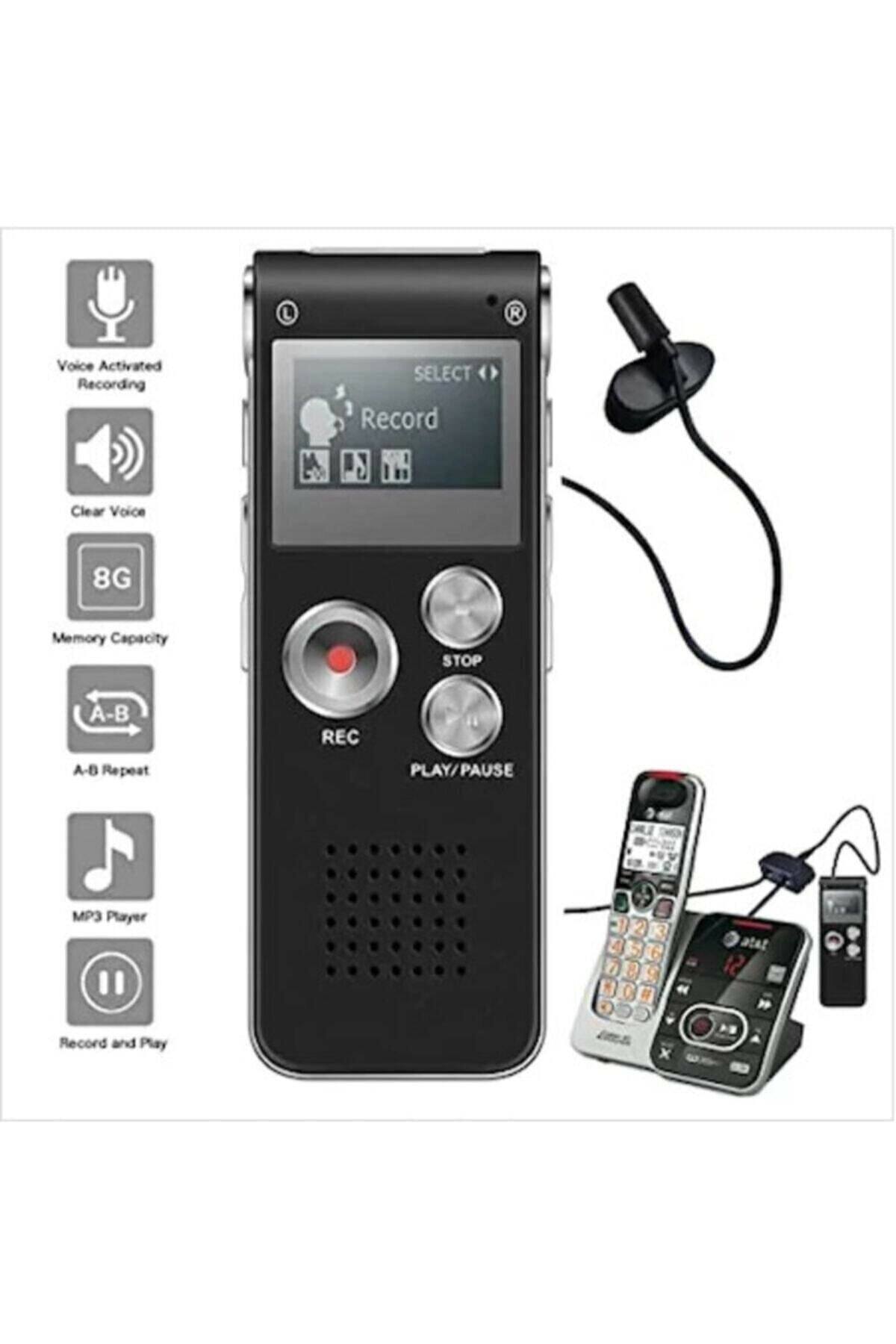JUNGLEE-8 Gb Professional Voice Recorder Digital Voice Recorder Mp3 Player Reporter 3