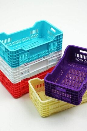 Kasa Sepet 3'lü Set Çok Amaçlı Mini Plastik Organizer Mutfak Düzenleyiciler B-FR 132