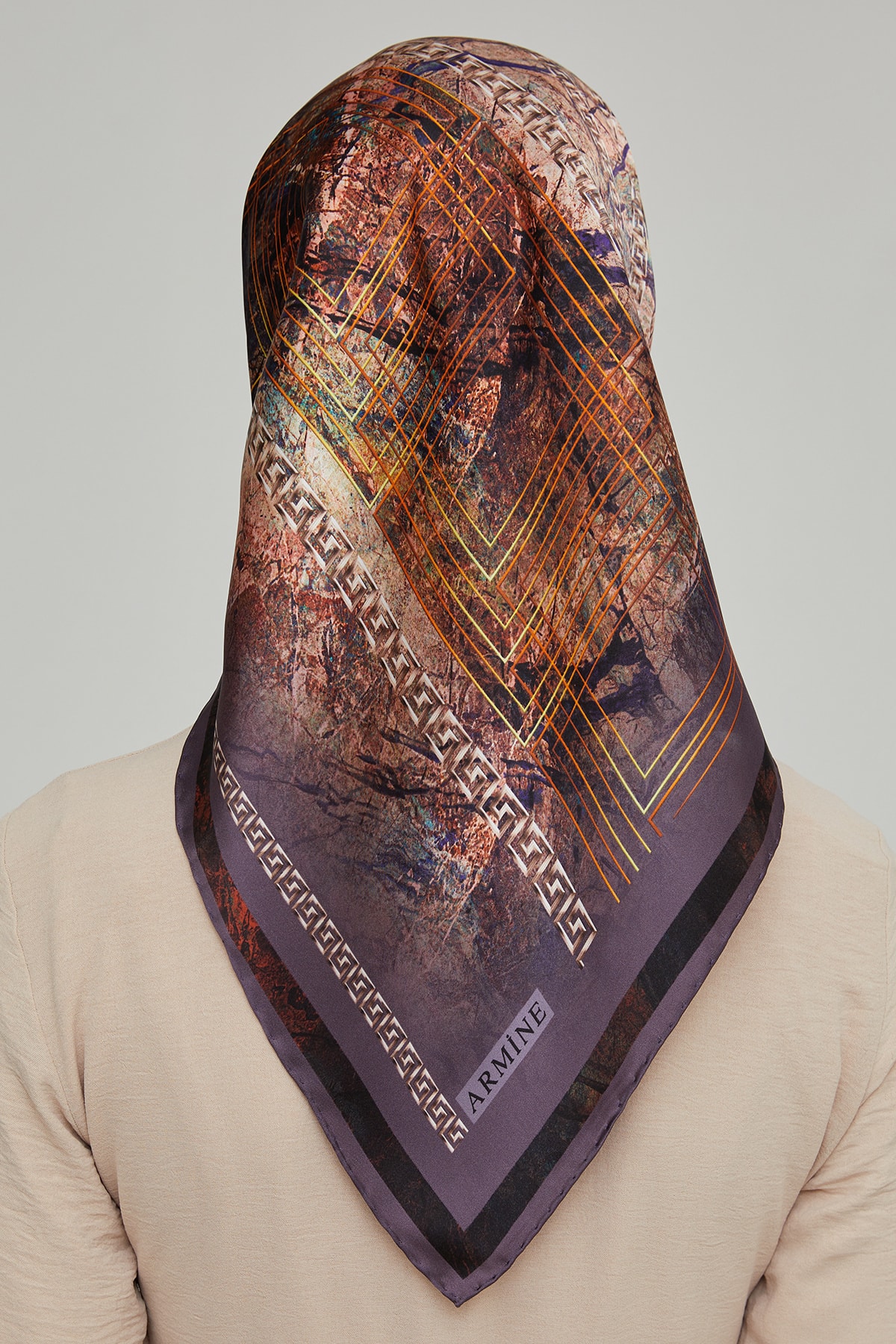 روسری زنانه آرمینه | E21KA8615D01 Armine - Image 4