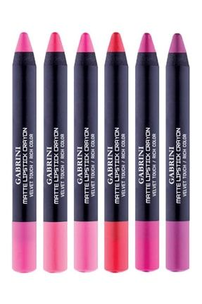Matte Lipstick Crayon Set 14-16-18-20-22-24 GMLC14689