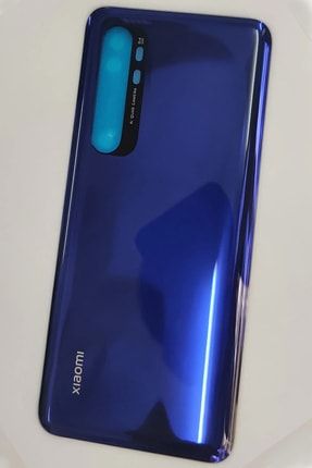 Xiaomi Mi Note 10 Lite Arka Cam Pil Kapağı Batarya Kapağı Mavi Mİ NOTE 10 LİTE-2