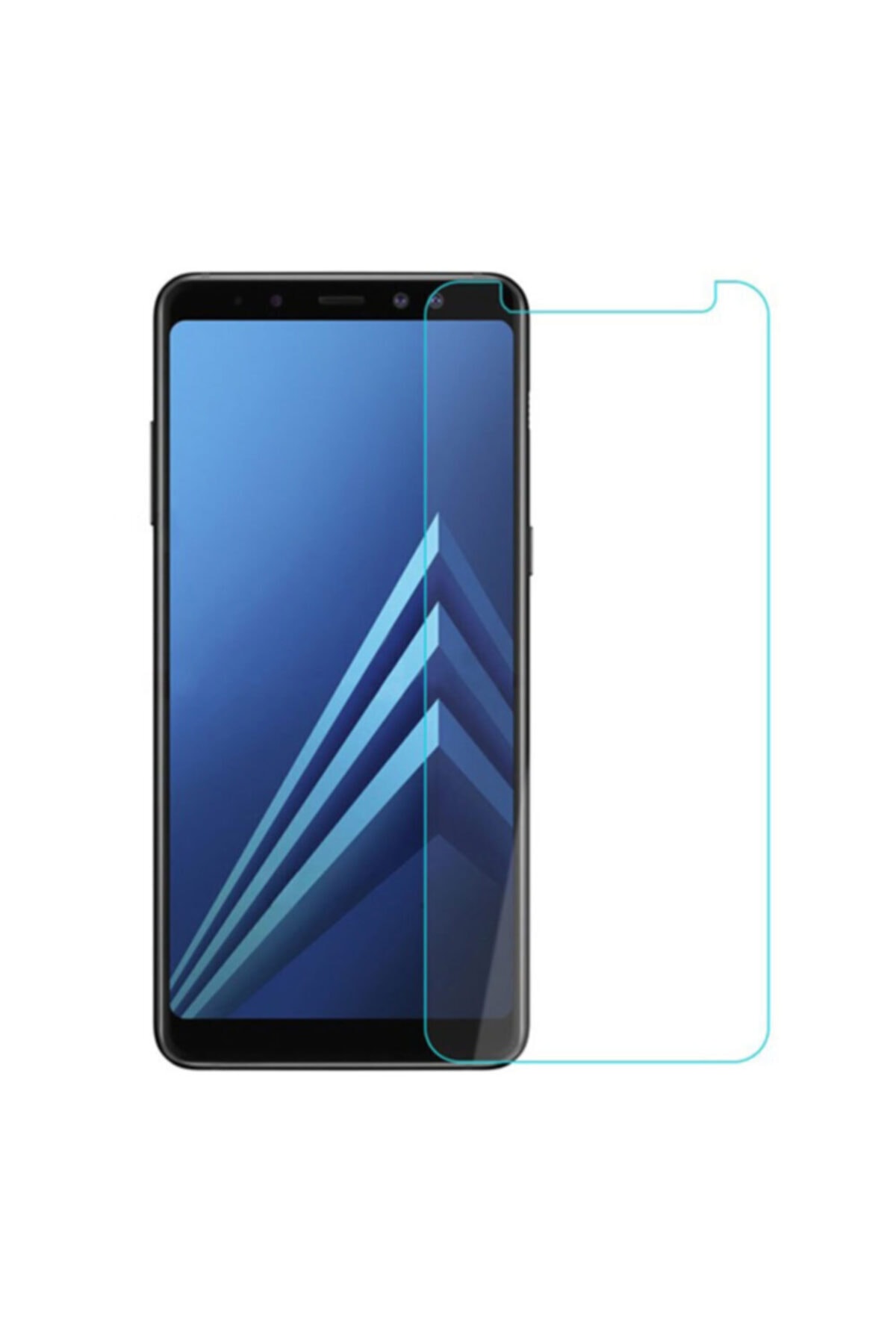 Samsung Galaxy A8 2018 Temperli Kırılmaz Cam Ekran Koruyucu