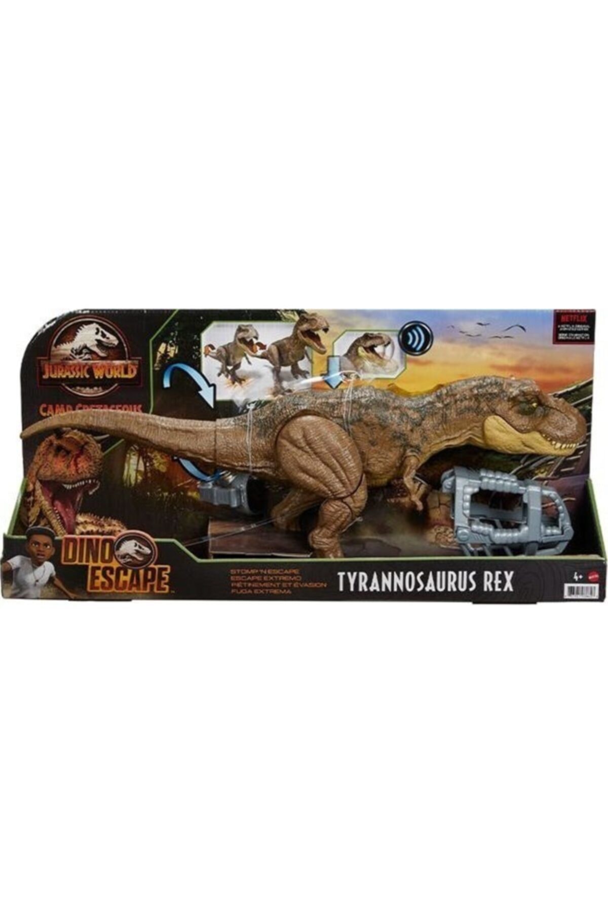 mattel Jurassic World Yürüyen Mücadeleci T-rex Figürü Gwd67