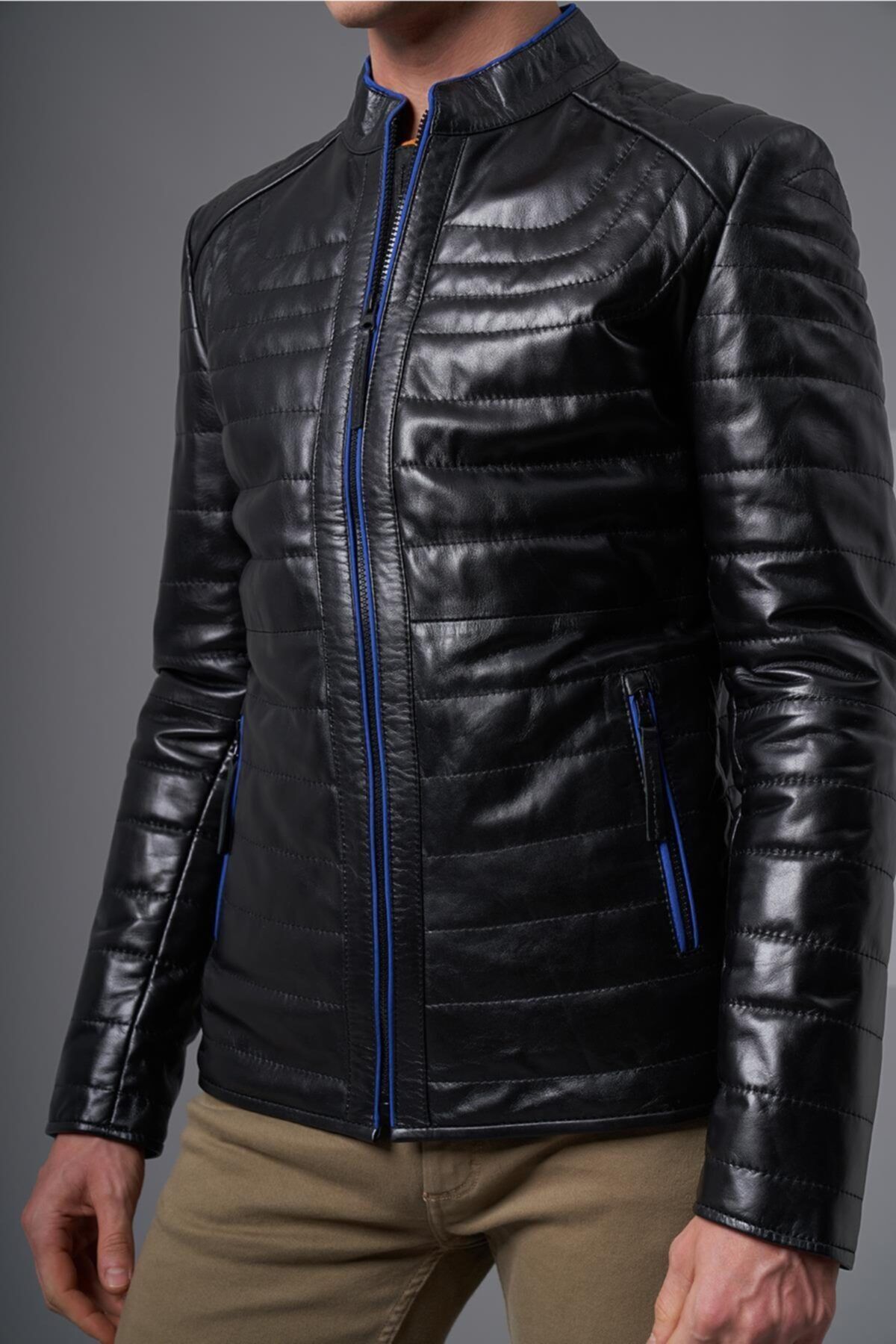 Basic Nylon Bal Collar Coat (black) OVY | tspea.org