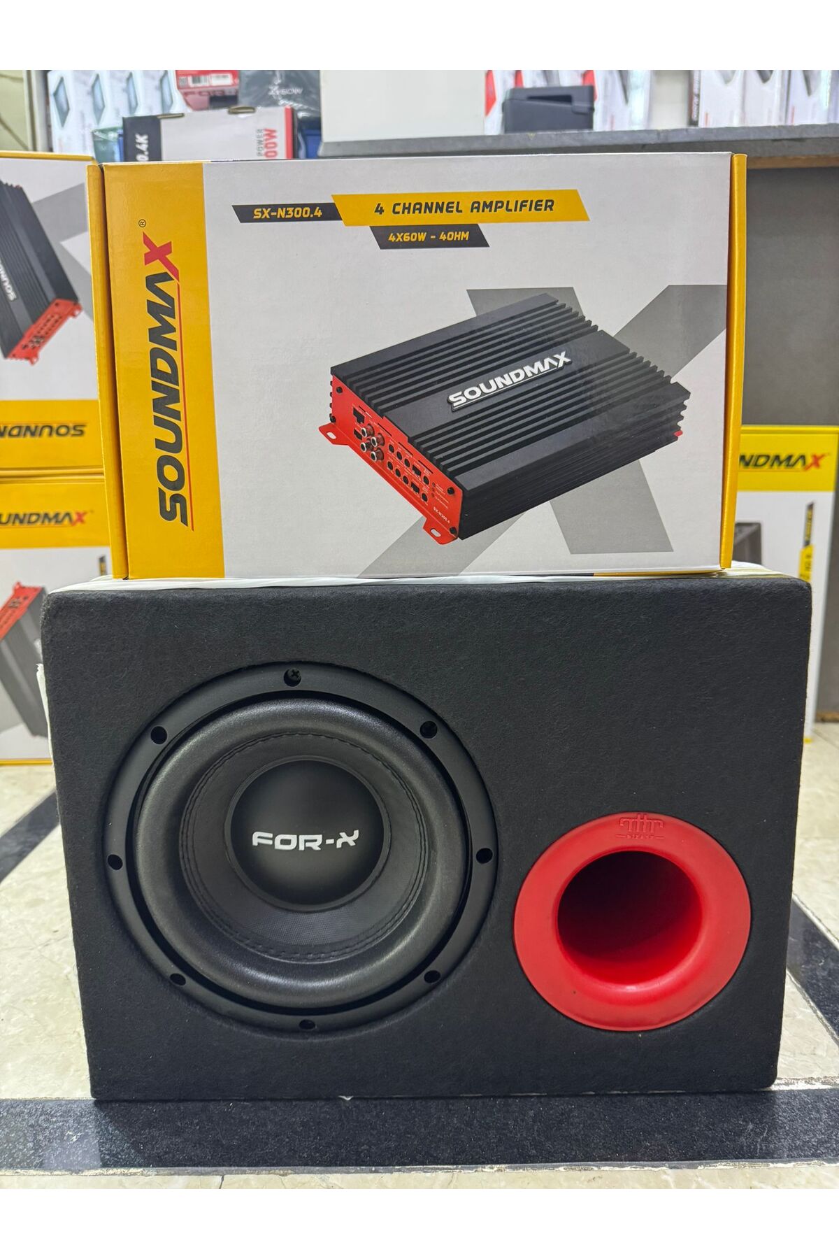 SNbass様　追加購入分 Hoparlör / Subwoofer / FOR-X XW-2020S4V2 600 WAT 300 RMS 20 CM BAS