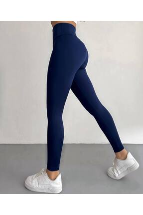 SARE TAYT YÜKSEK BEL YOGA PLATES VE SPOR TAYTI