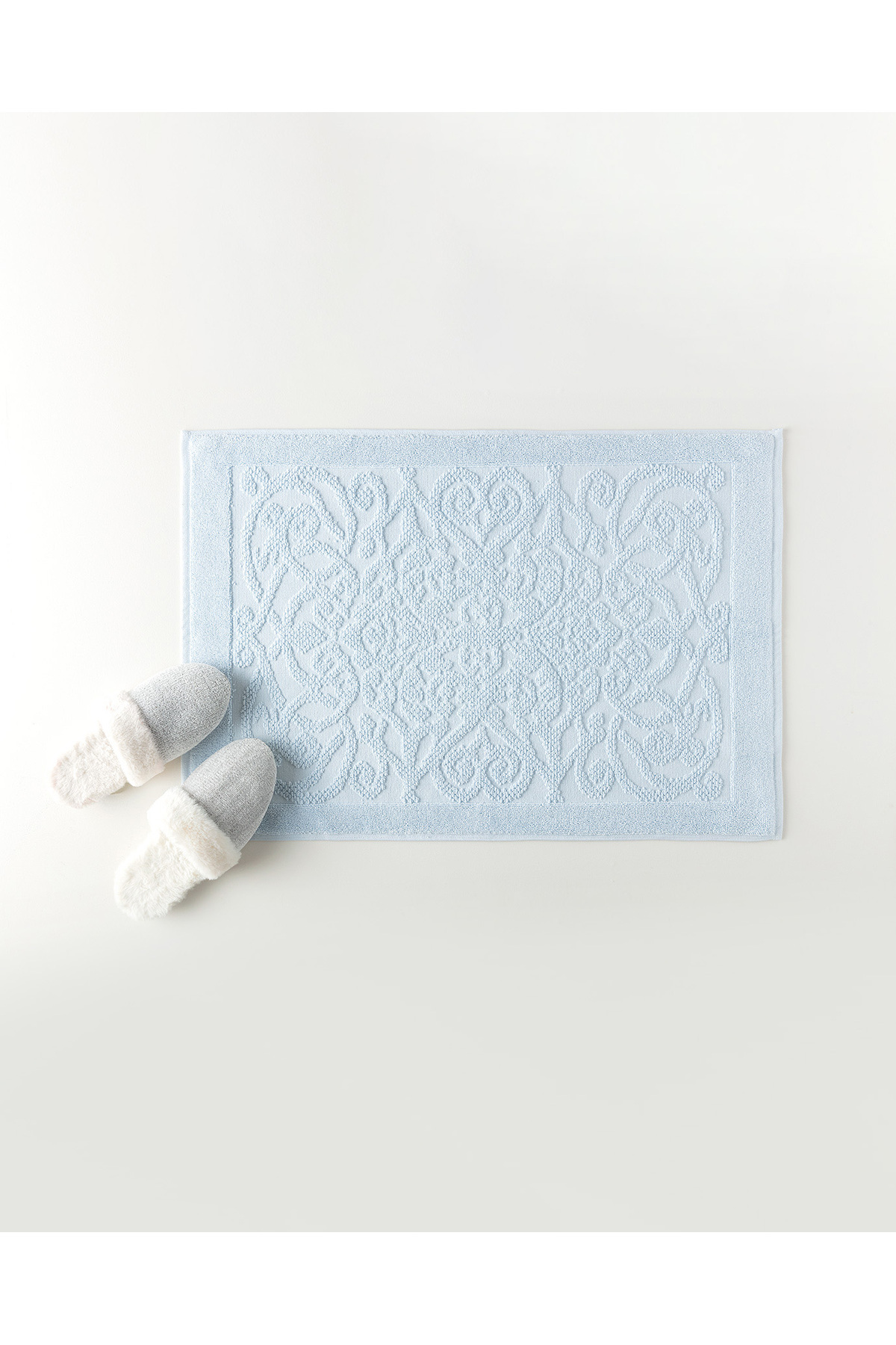 Berthe Foot Towel - Blue - 50x70 cm
