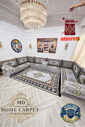md home carpet Şark Köşesi Takımı %100 Yerli Üretim | Özel Dokuma Kumaş | 10 ...