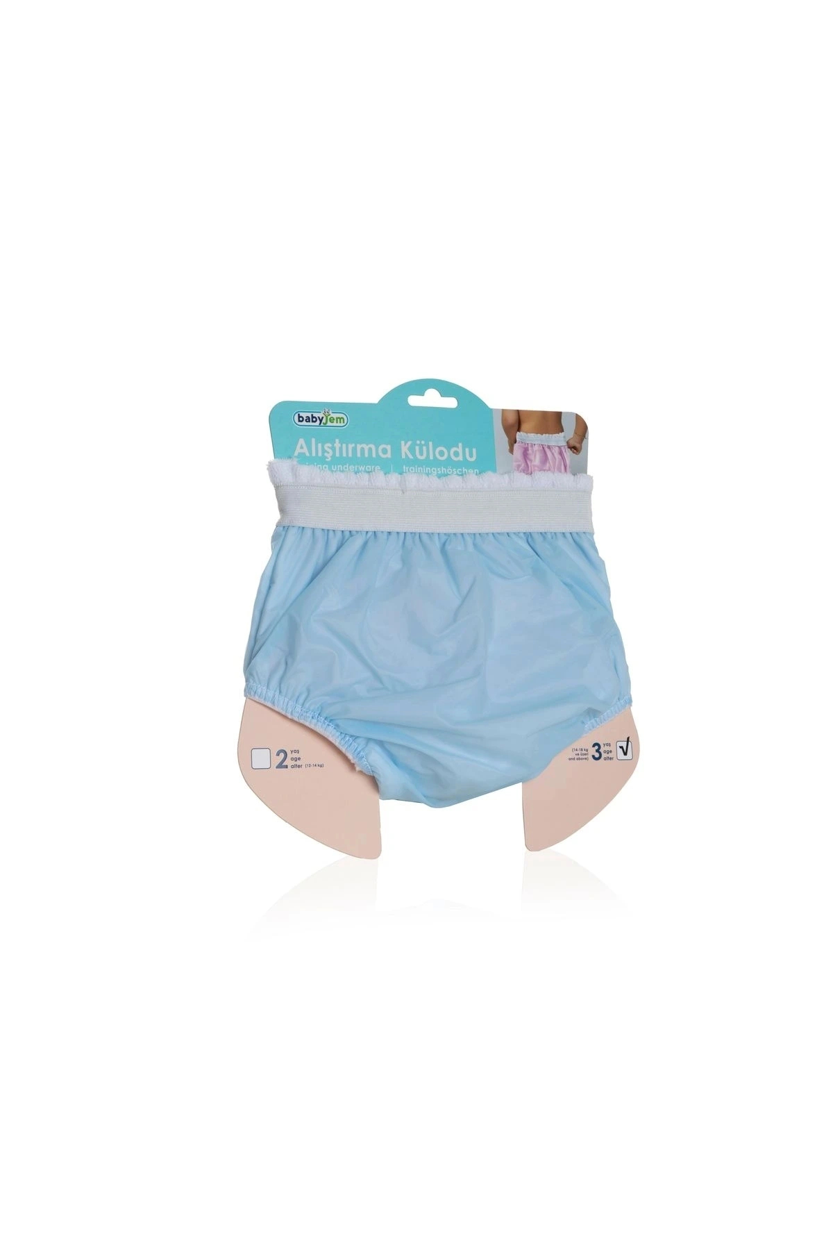 Babyjem Alıştırma Külodu 2 Yaş - Mavi fotoğrafı 6 (önizleme)