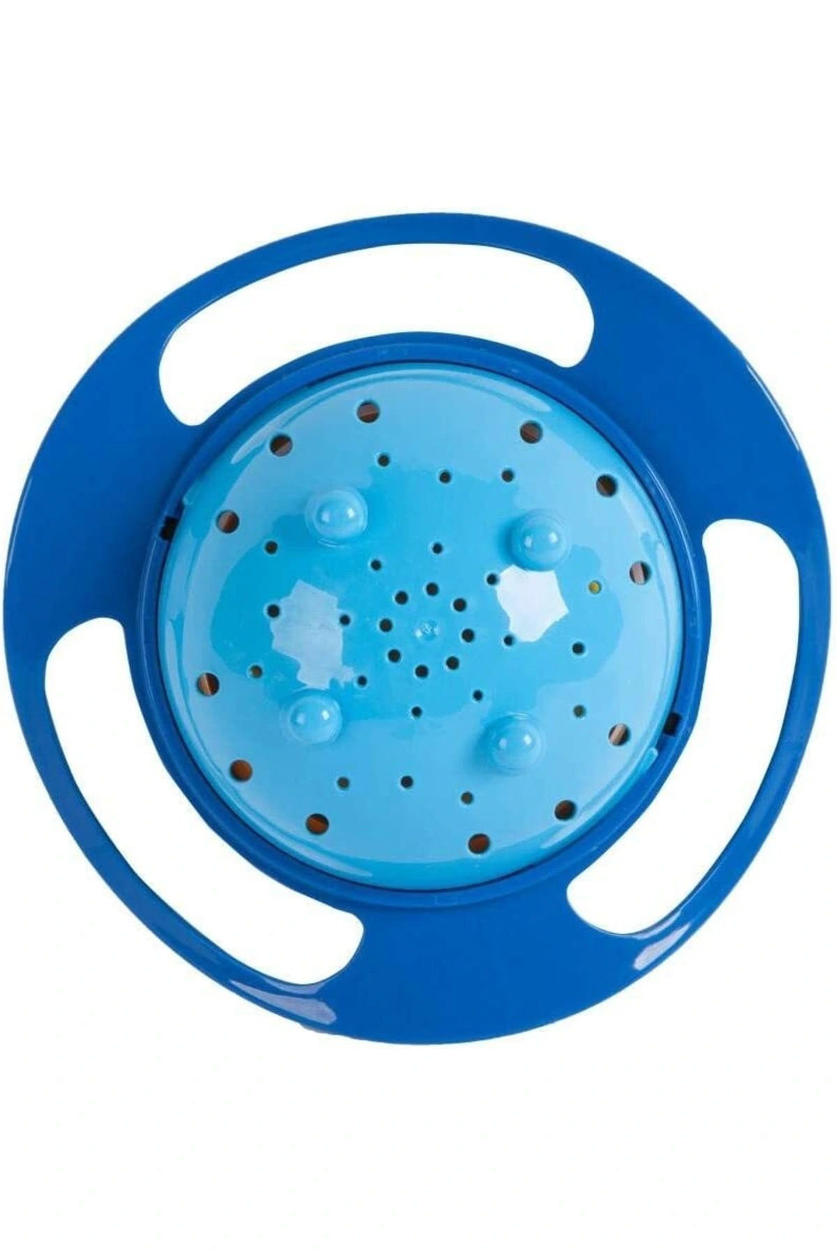 Babyjem Dökülmeyen Tabak & Çelik Çatal Kaşık Takımı Mavi fotoğrafı 4 (önizleme)