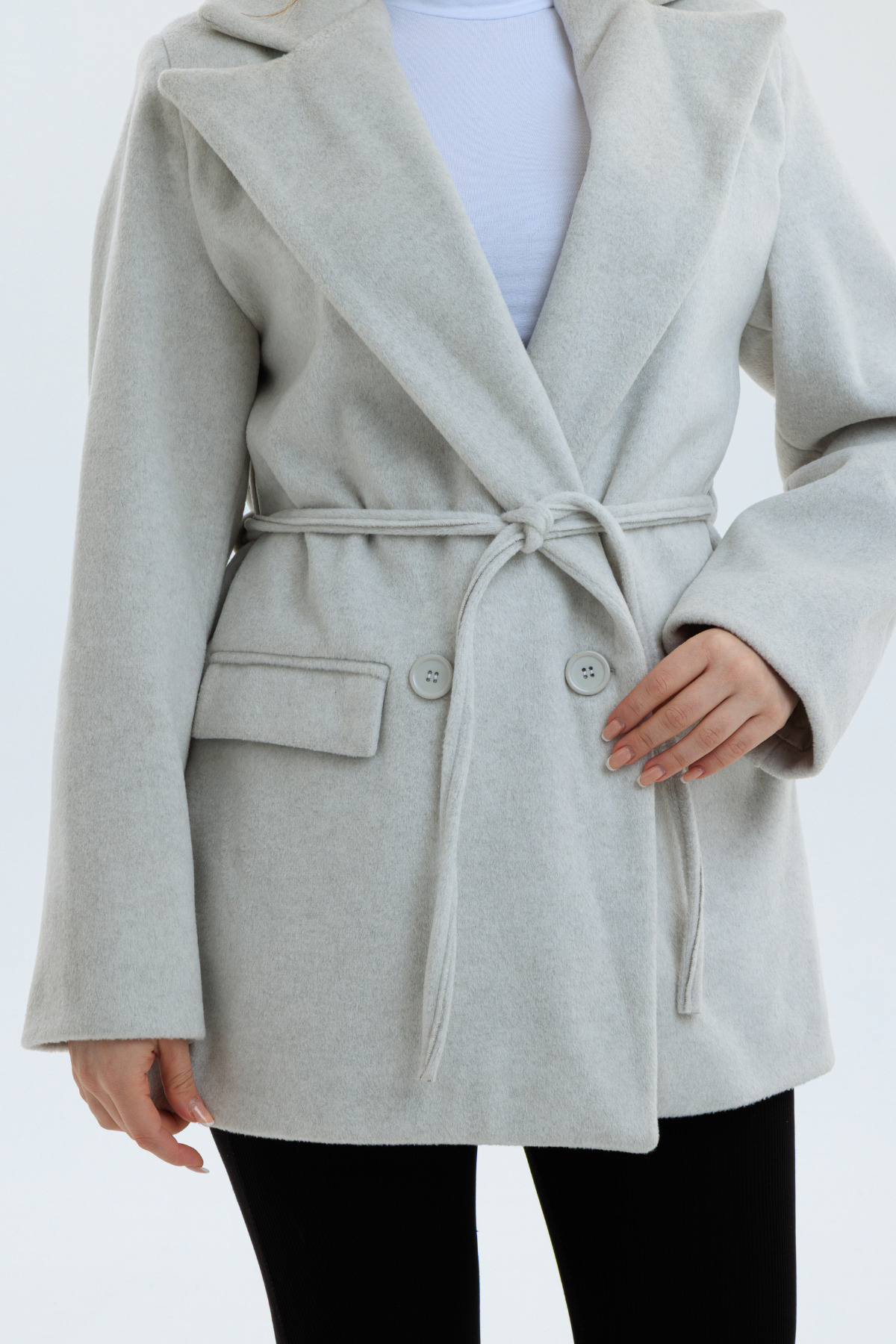 KADEEM  Berin Moscox Kaşe Ceket - 7002 - Görsel 6