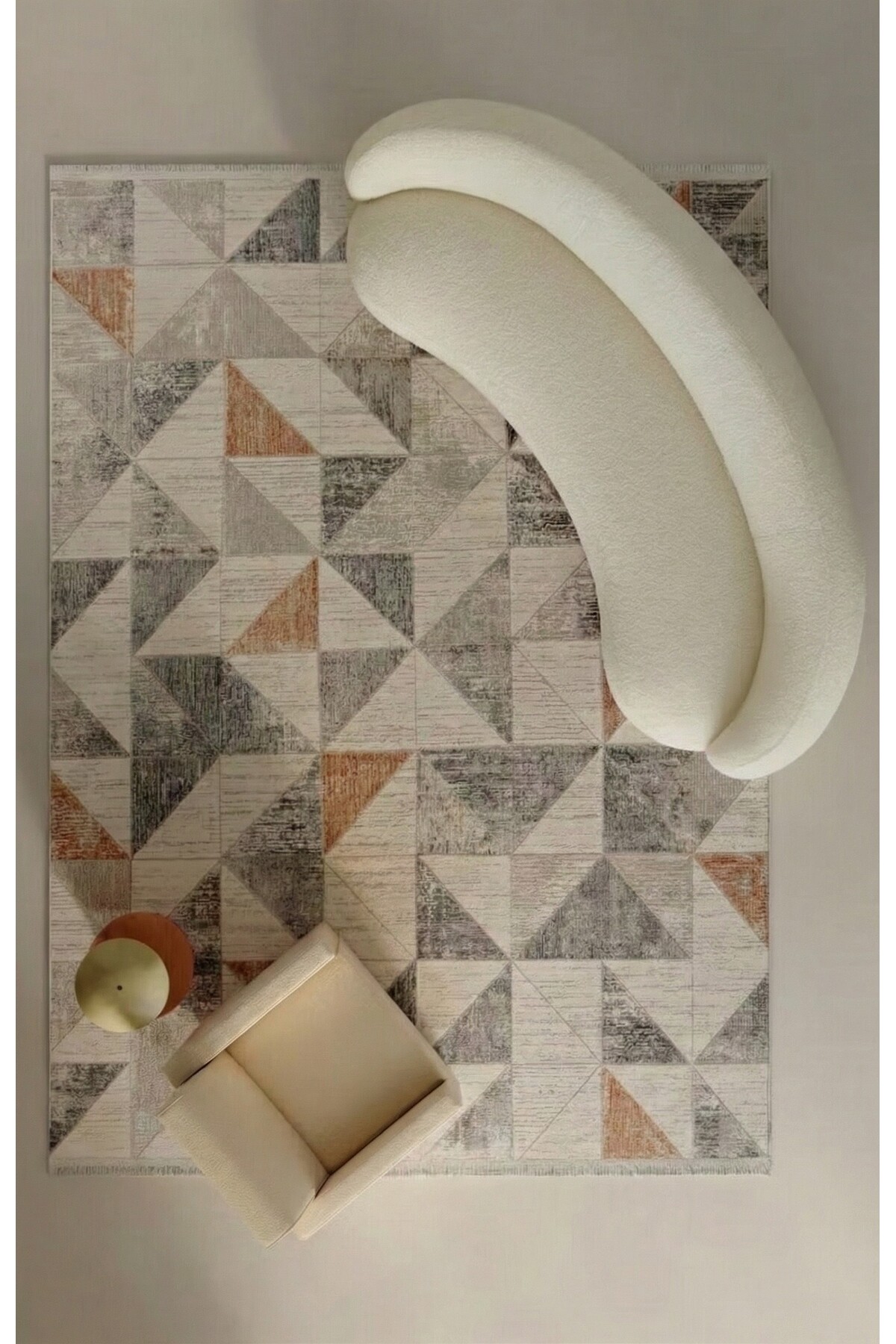Forvia-Cream-Beige-Gray-Acrylic-Living Room,Living Room-Carpet–Robot Vacuum Cleaner-Special Size-Modern-Geometric-Series