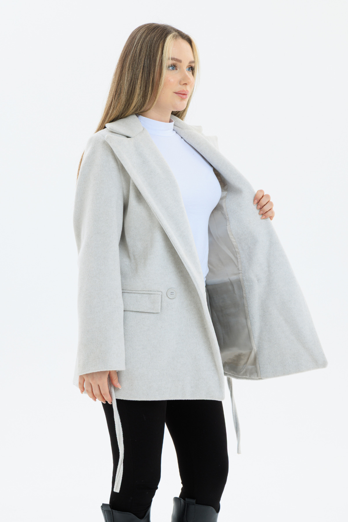 KADEEM  Berin Moscox Kaşe Ceket - 7002 - Görsel 3