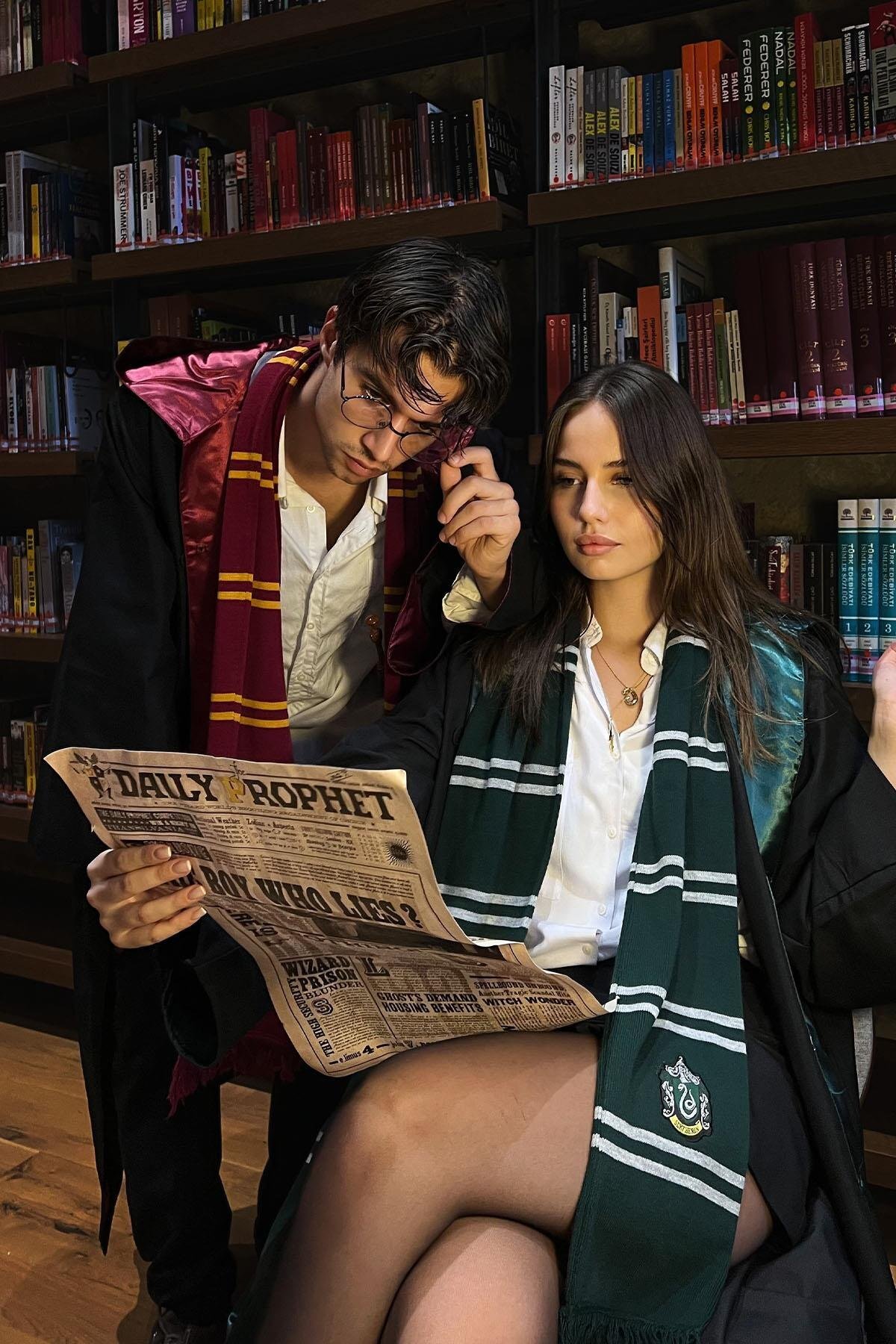 Sihir Dükkanı  Gryffındor Atkı - Görsel 3