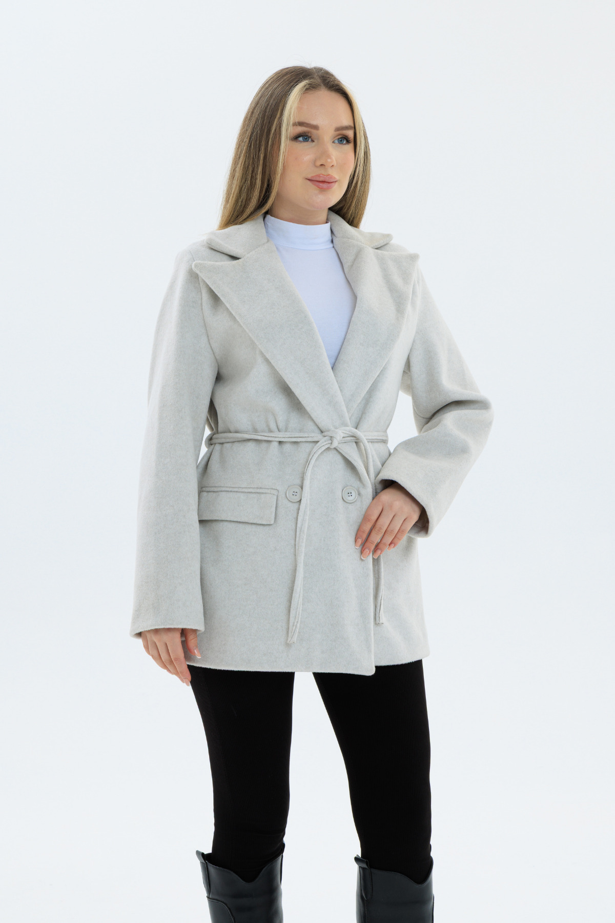 KADEEM  Berin Moscox Kaşe Ceket - 7002 - Görsel 2