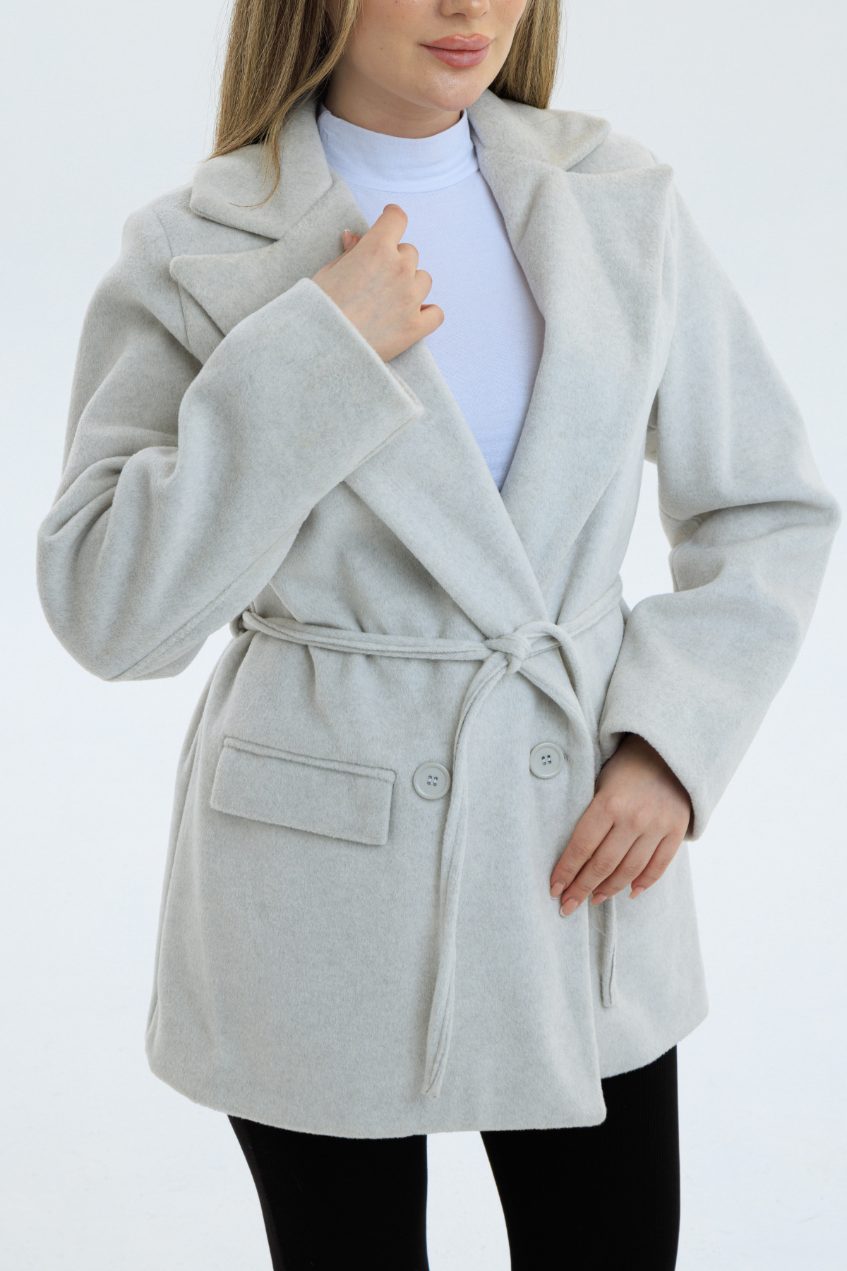 KADEEM  Berin Moscox Kaşe Ceket - 7002 - Görsel 4