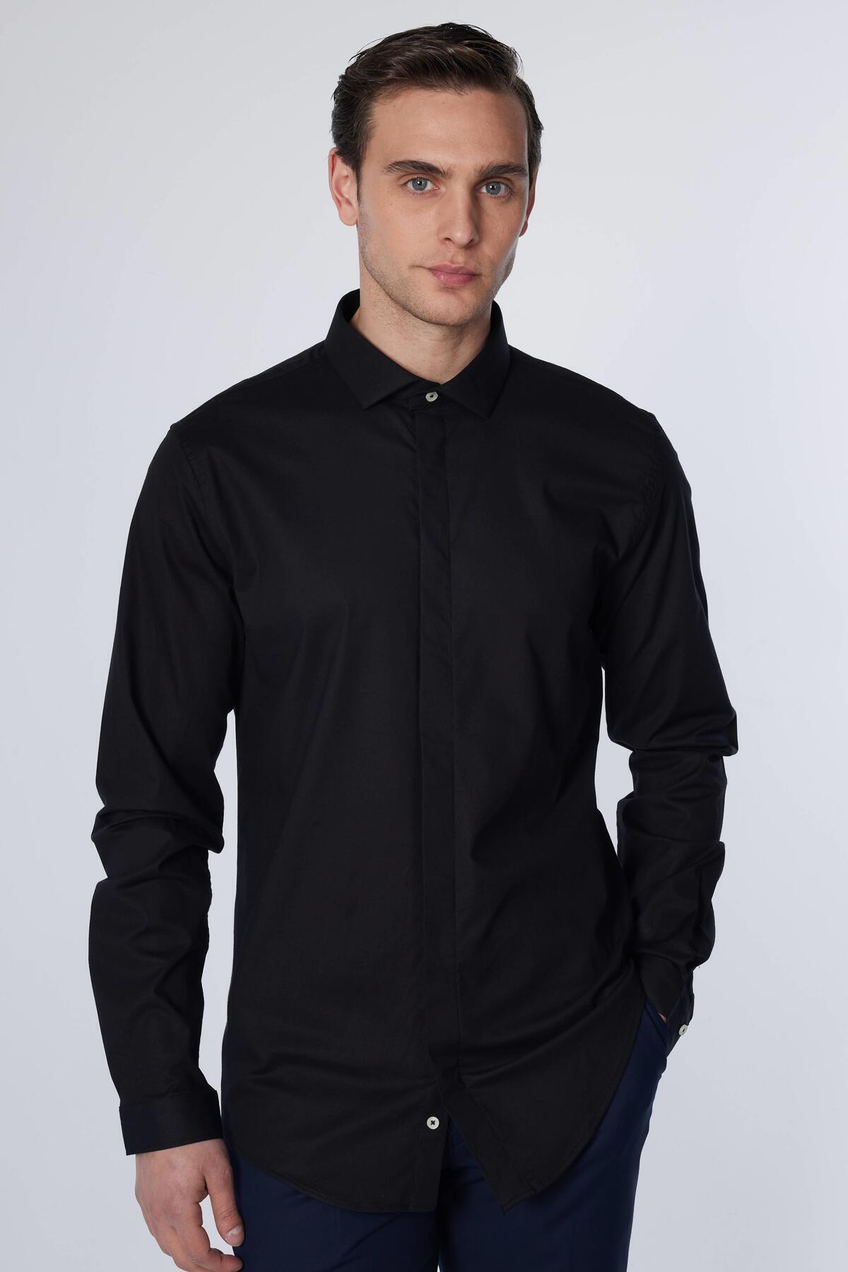پیراهن  مشکی DR240060-4300