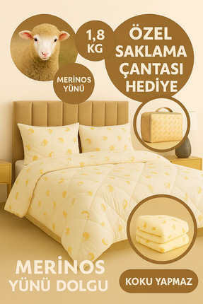 novadatex Yün Yorgan Tek Kişilik