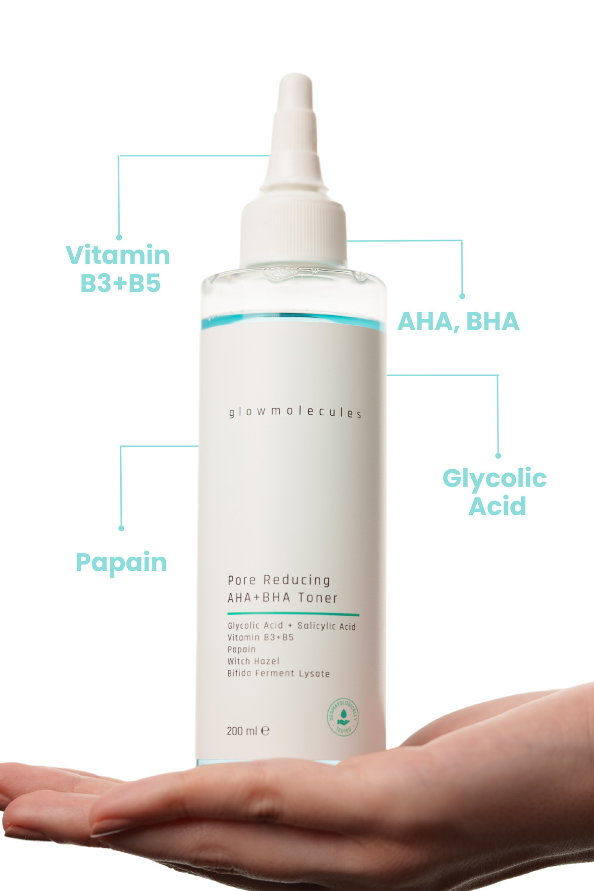 Gözenek Küçültücü AHA/BHA Asit Toniği - Pore Reducing Aha Bha Toner (200 ML) — Pore Reducing AHA+BHA Toner — تصویر 7 از 8