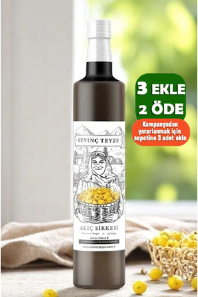 Organik Teyze Sevinç Teyze Doğal Fermantasyon Alıç Sirkesi, Hawthorn Vinegar ...