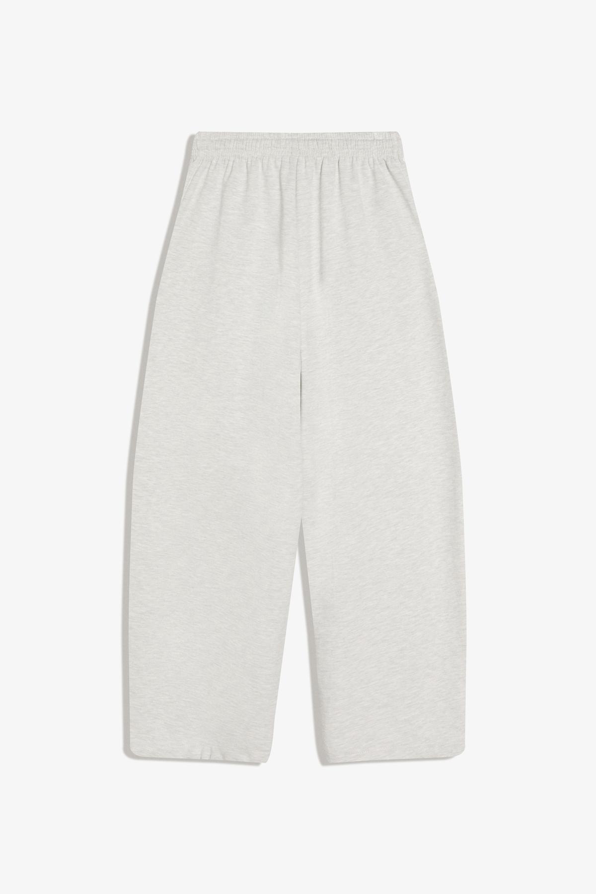 Bershka  Stoperli barrel fit şardonlu eşofman altı - Görsel 6