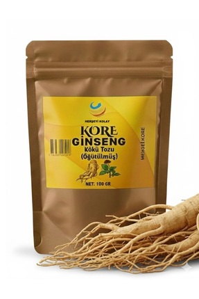 Herşeyi Kolay Aktarürün Baharat Tribulus Terrestris Kore Kırmızı Ginseng Tozu...
