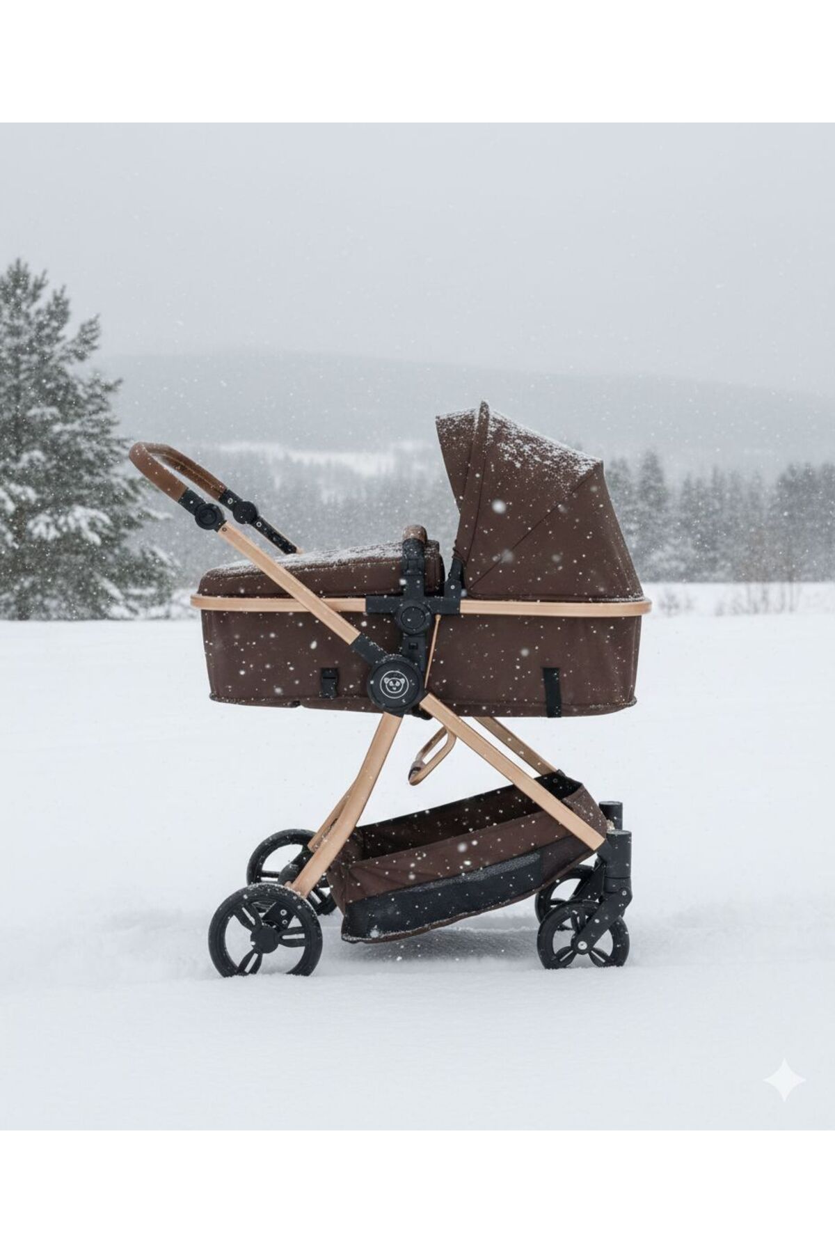 Mamma Force Çift Yönlü 6 in 1 Yeni Nesil Travel Sistem Bebek Arabası fotoğrafı 6 (önizleme)