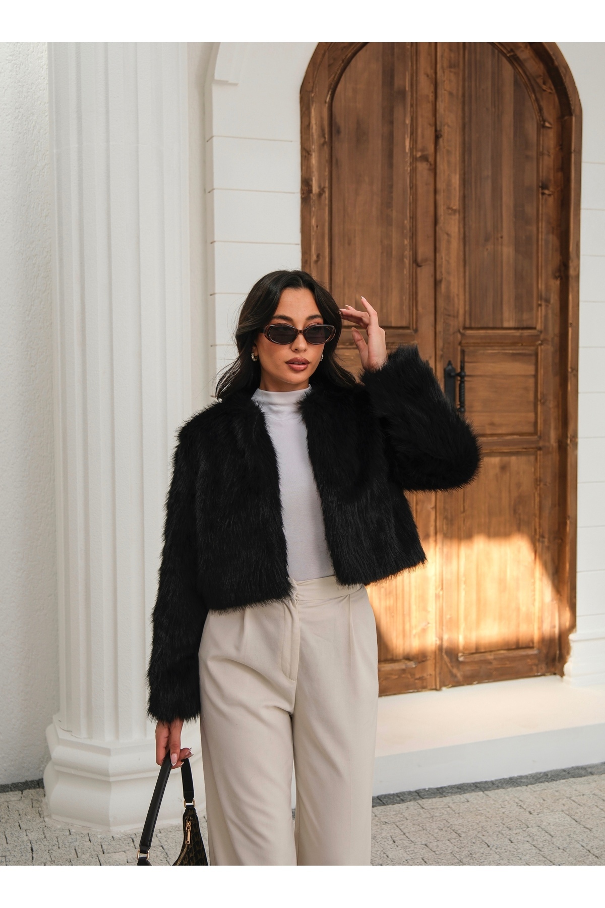 MODA DURAĞI  Yakasiz I?thal Kali?teli? Kürk - Görsel 2