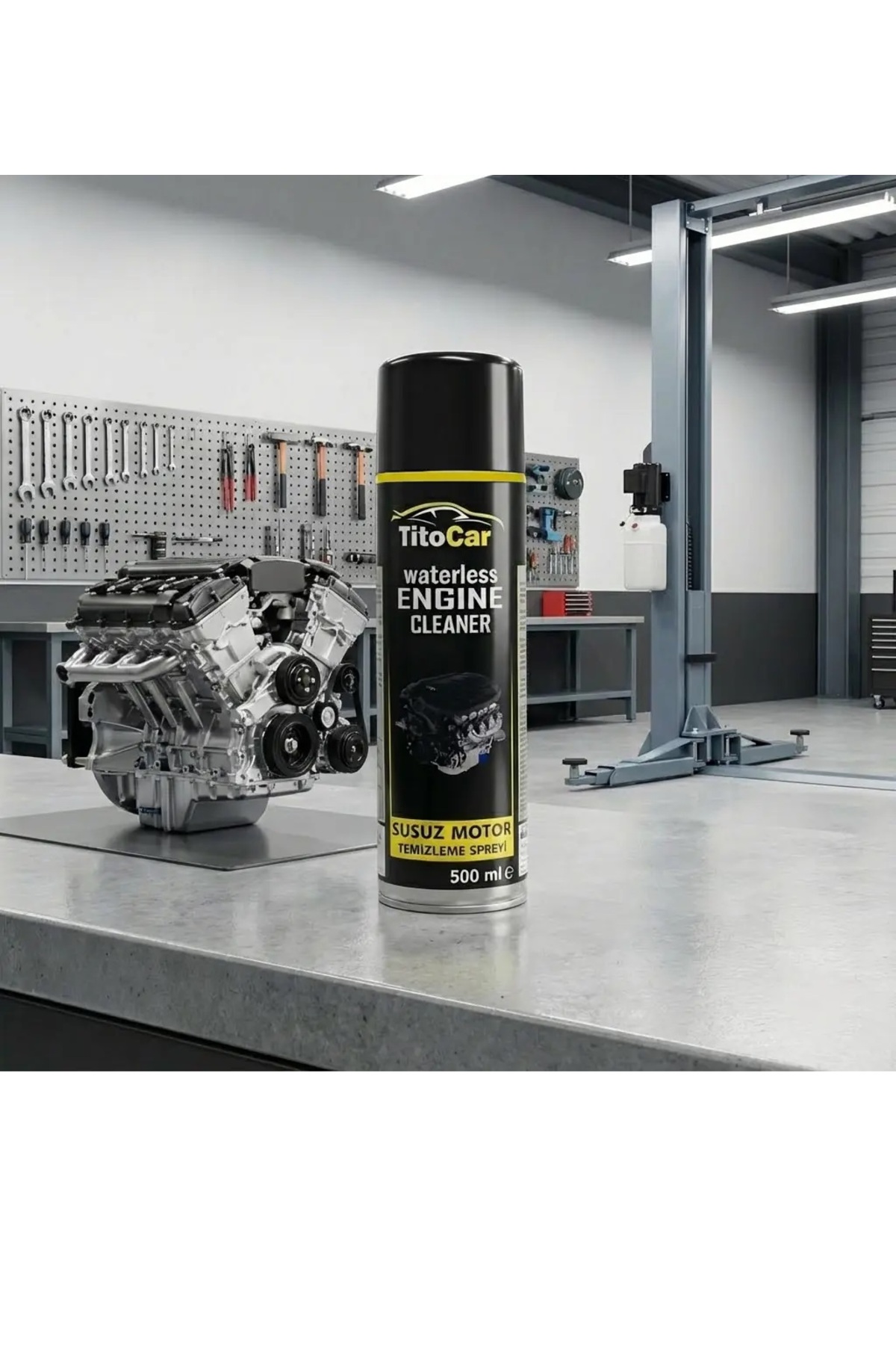 titocar Susuz Motor Temizleme Ve Parlatma Spreyi 500 ml - Fiyatı