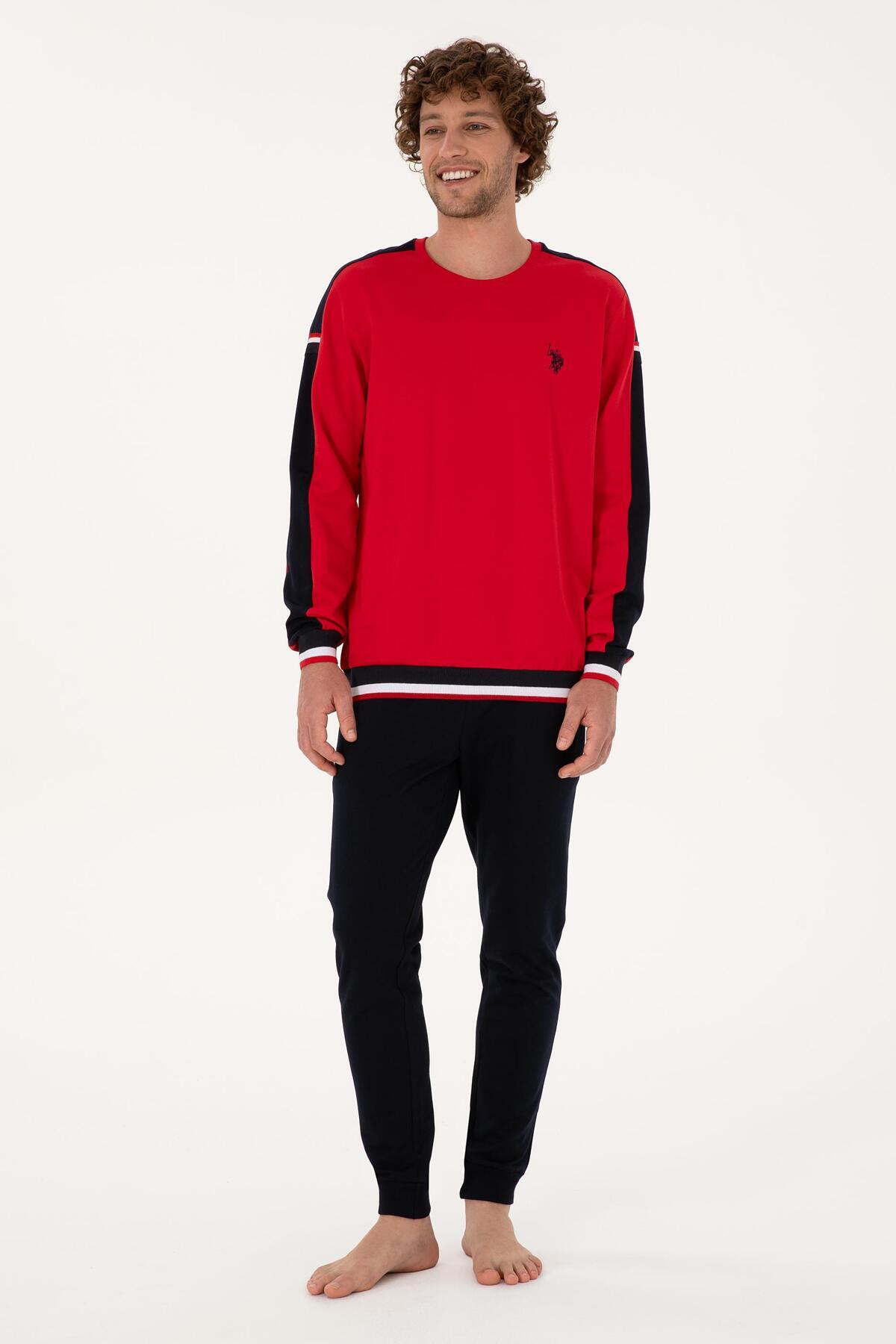 یو اس پولو لباس مردانه ۱۸۹۳۱ سایز ۲۶ هزار - قرمز - خیلی بزرگ