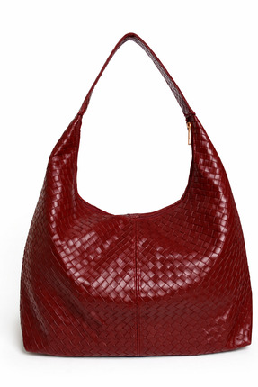 JUST WOMAN Kadın Günlük Salaş Büyük Örgü Dokulu Pinterest Omuz, Kol Çantası