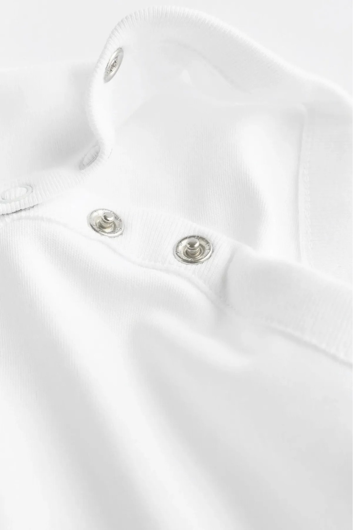 SPARKLY BABY %100 Organik Pamuk 5li Beyaz Kısa Kollu Bebek Body fotoğrafı 2 (önizleme)