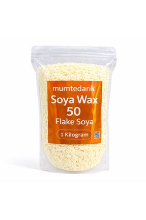 MUMTEDARİK Soya Wax 50 ( Flake Yaprak Form) 1 Kg
