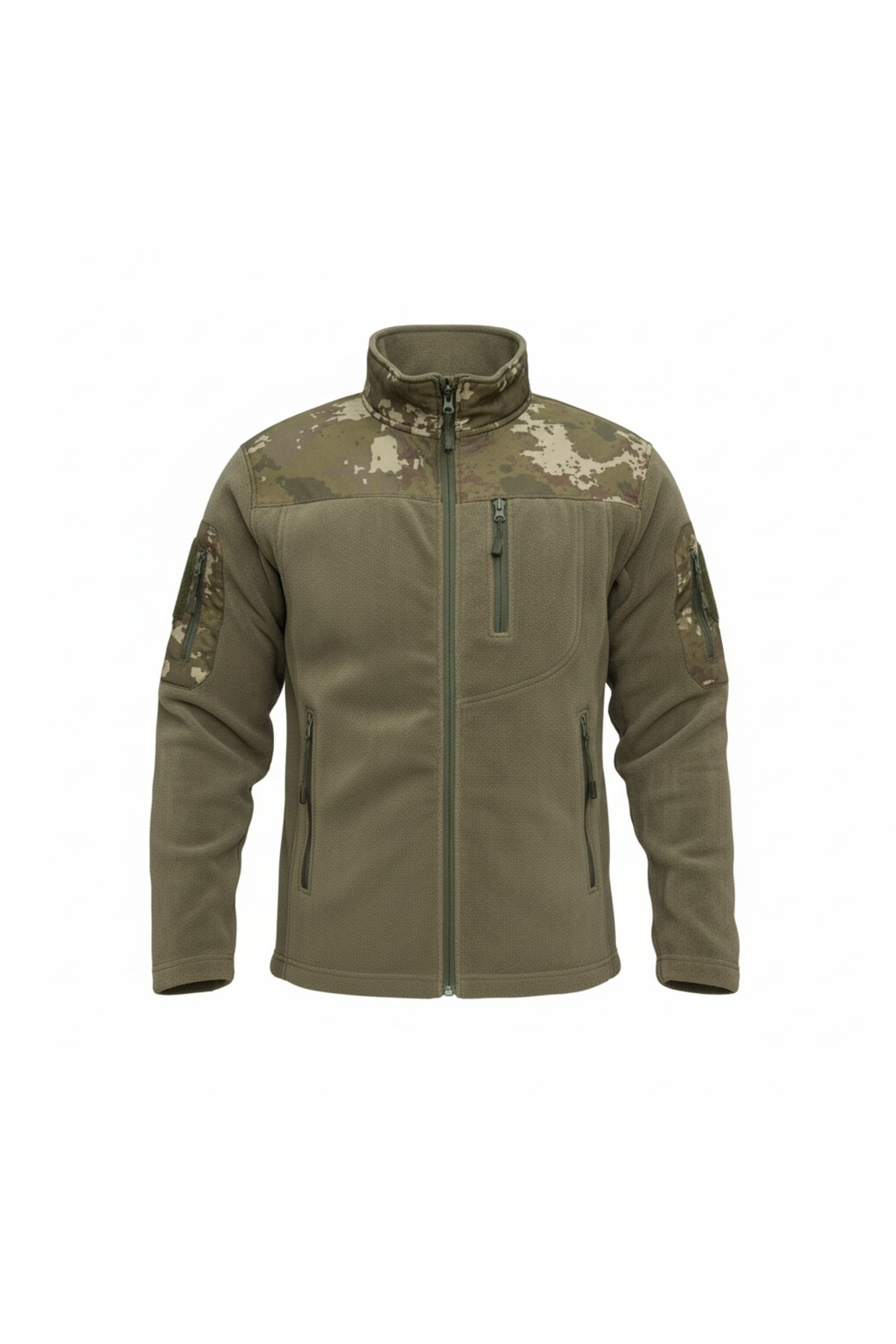 dgn shop Kamuflaj Desenli Garni Asker Polar & Taktik Kamuflaj Desenli Polar görsel 4
