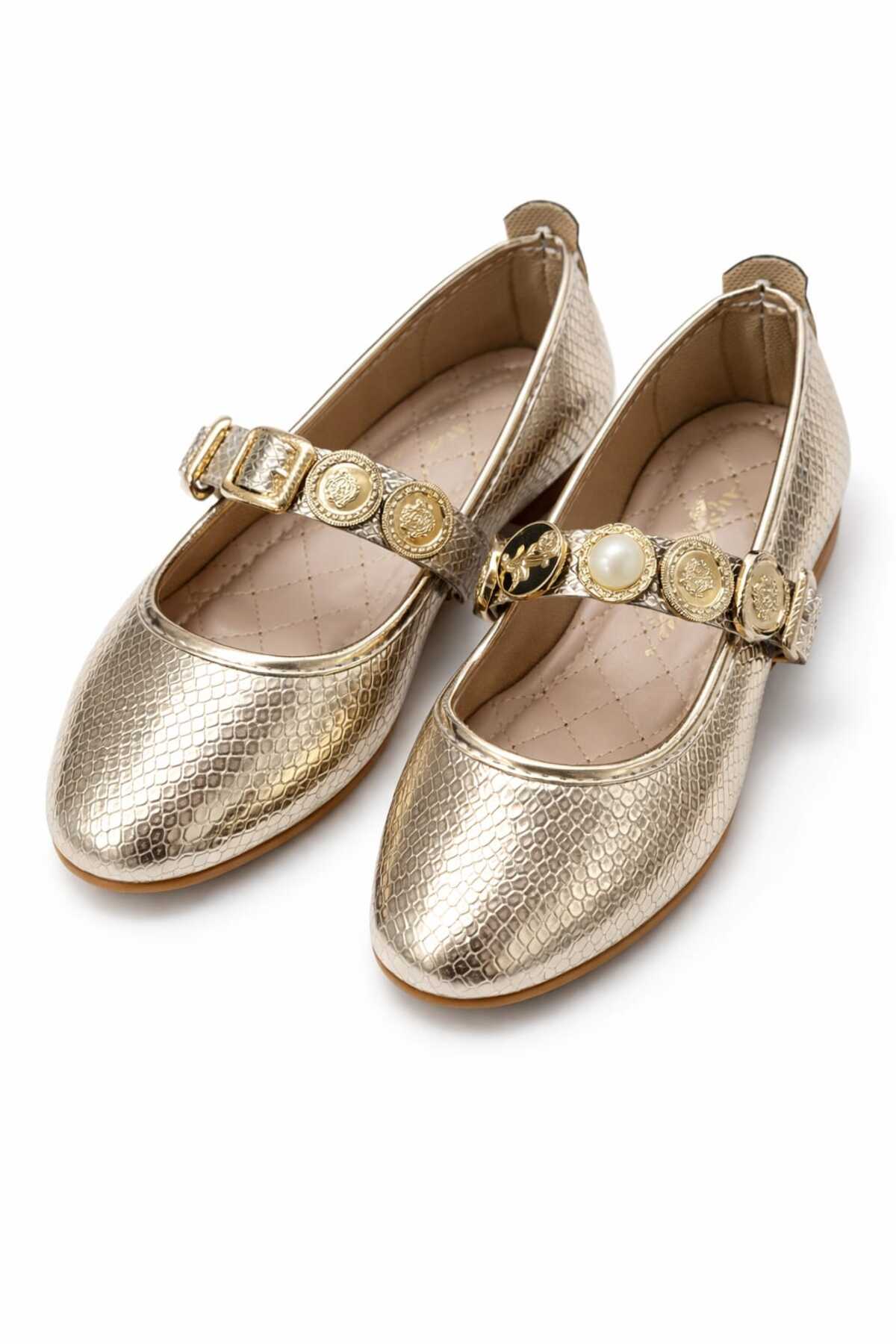 Slipcat  Günlük Kadın Babet Ayarlanabilir Tokalı Hafif Rahat Ayakkabı - Görsel 4