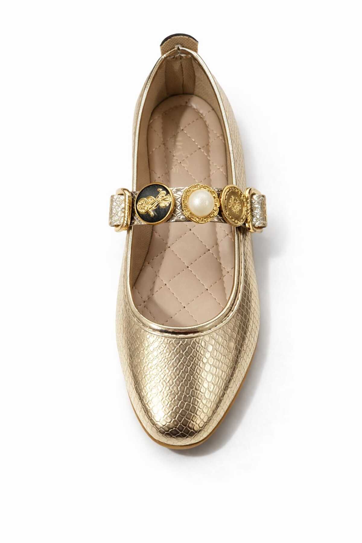 Slipcat  Günlük Kadın Babet Ayarlanabilir Tokalı Hafif Rahat Ayakkabı - Görsel 2