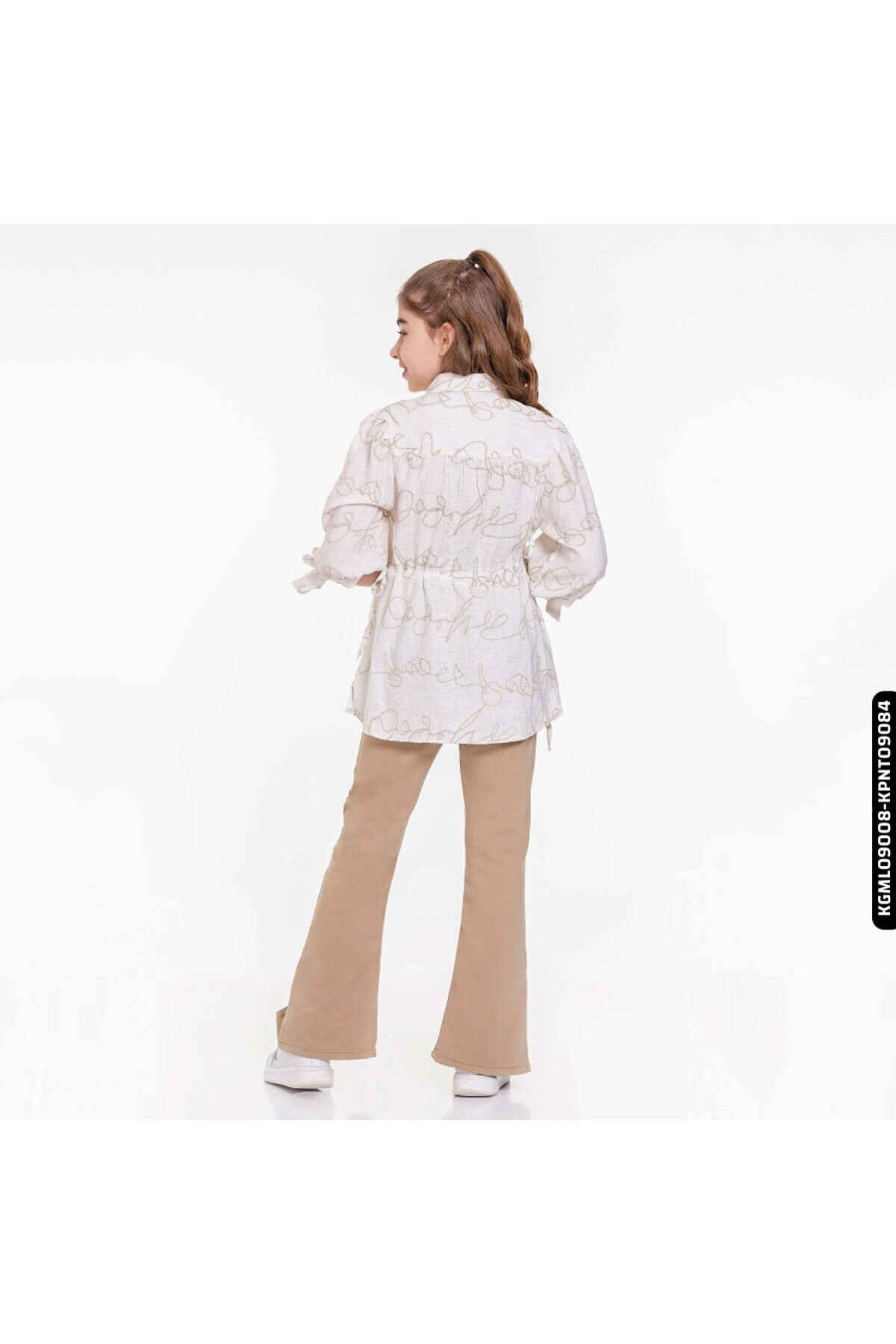 XO Kids Kız Gömlek 5-14 Yaş 808 Kgml09008 fotoğrafı 7 (önizleme)