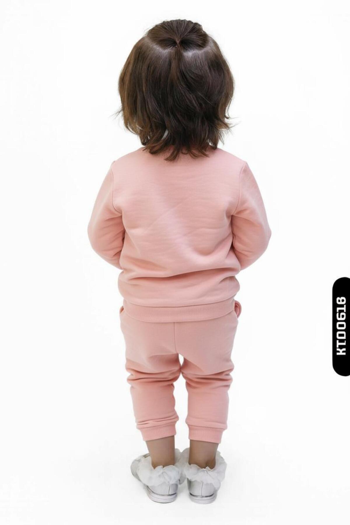 Nk Kids Kız Çocuk Eşofman Takım 1-4 Yaş 19604 fotoğrafı 2 (önizleme)